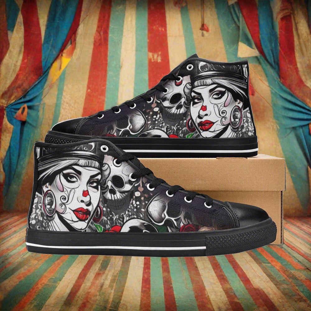 Phoenix Pastel Soft Vivid MEN Bold Art - Freaky Shoes | Custom Art Sneakers