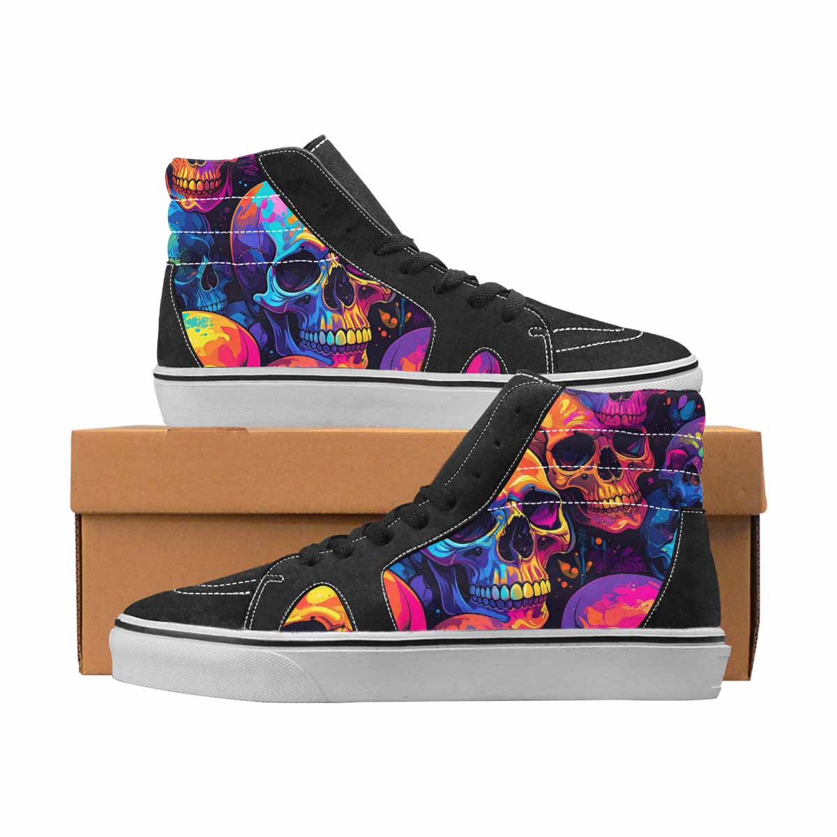 WOMEN'S Iridescent Paw Print Skull 15 Ferion