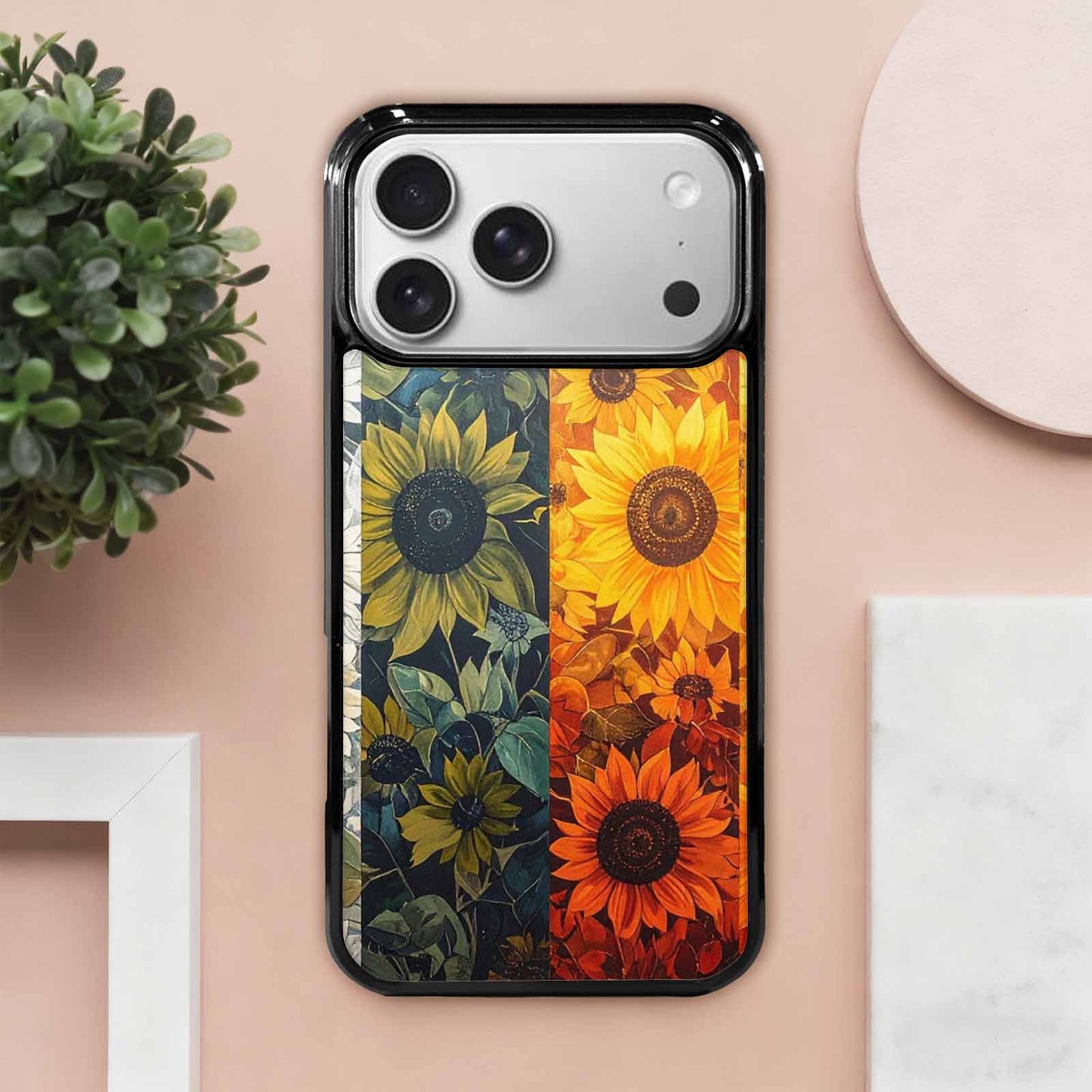 iPhone 17 Pro Max Case — Blend Melt Them Together Floral, Unique Phone Case Design