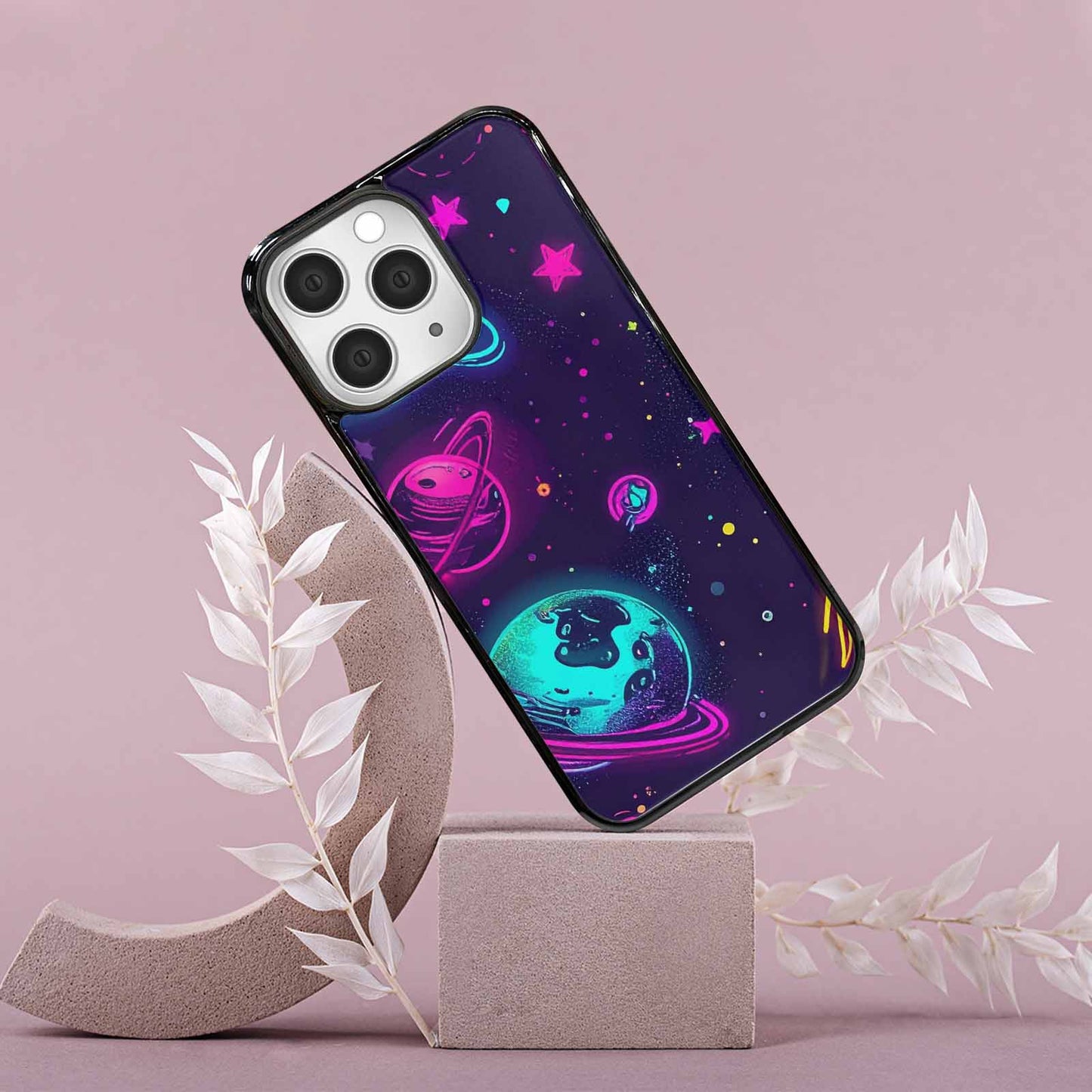 iPhone 15 Pro Max Case — Space Galaxy Astronaut Custom, Custom Phone Case