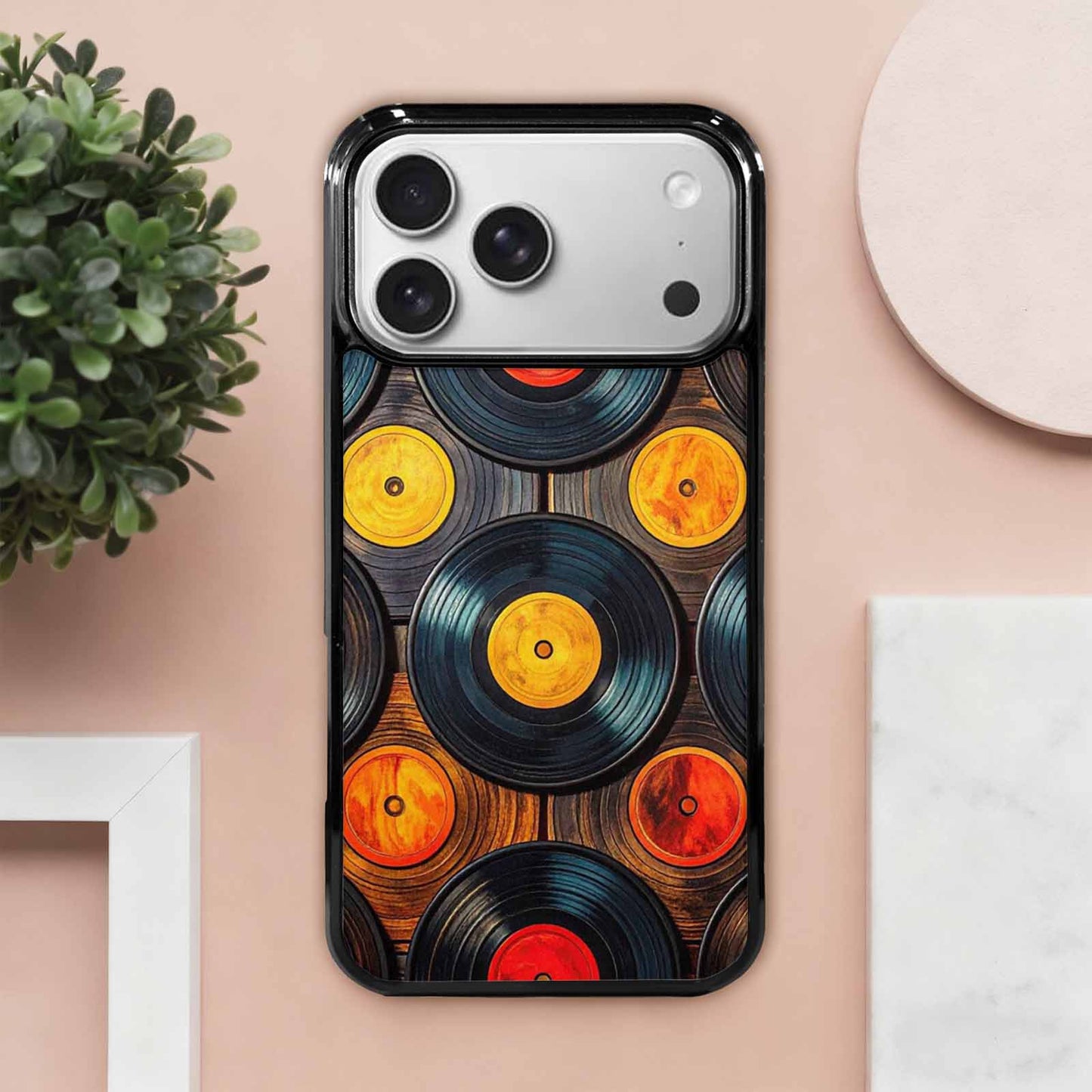 iPhone 17 Pro Max Case — Retro Wood Grain Retro Vintage, Unique Phone Case Design