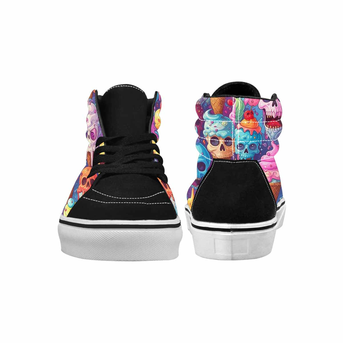 MEN'S Ice Cream Monsters High Top Canvas Y2K Shoes