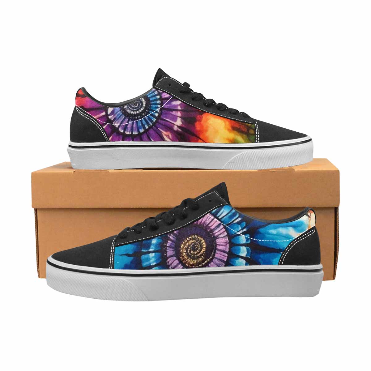 WOMEN'S Tie Lace-Up Canvas Aesthetic Custom Shoes