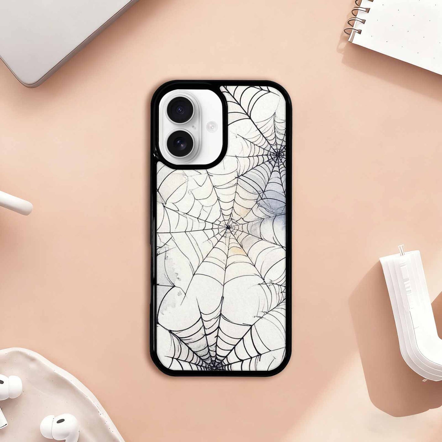 iPhone 17 Case — Watercolor Klimt Spider Watercolor Abstract, Unique Phone Case Design
