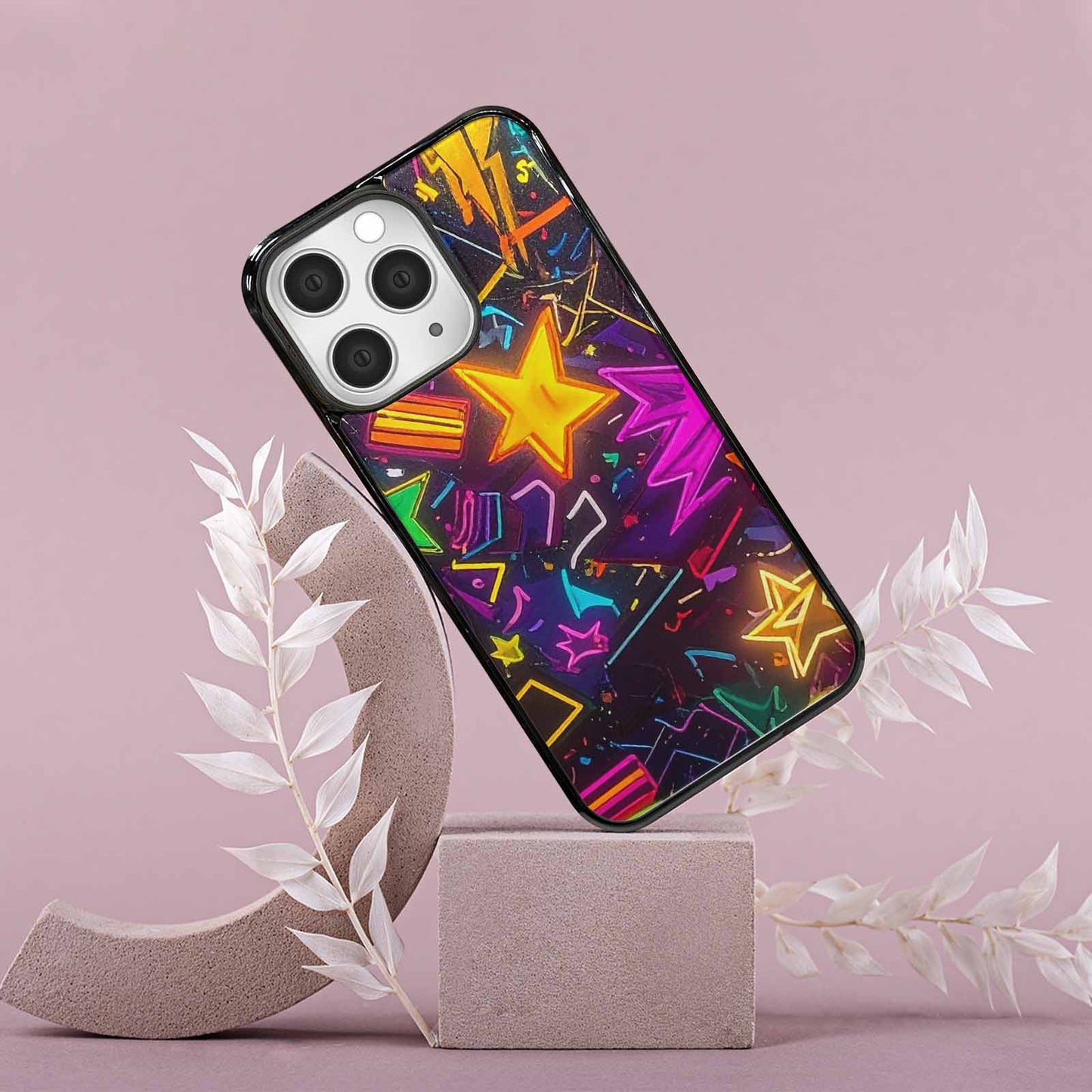 iPhone 15 Pro Max Case — 80s Retro Motif 80s Retro Motifs, Customized Protective Case