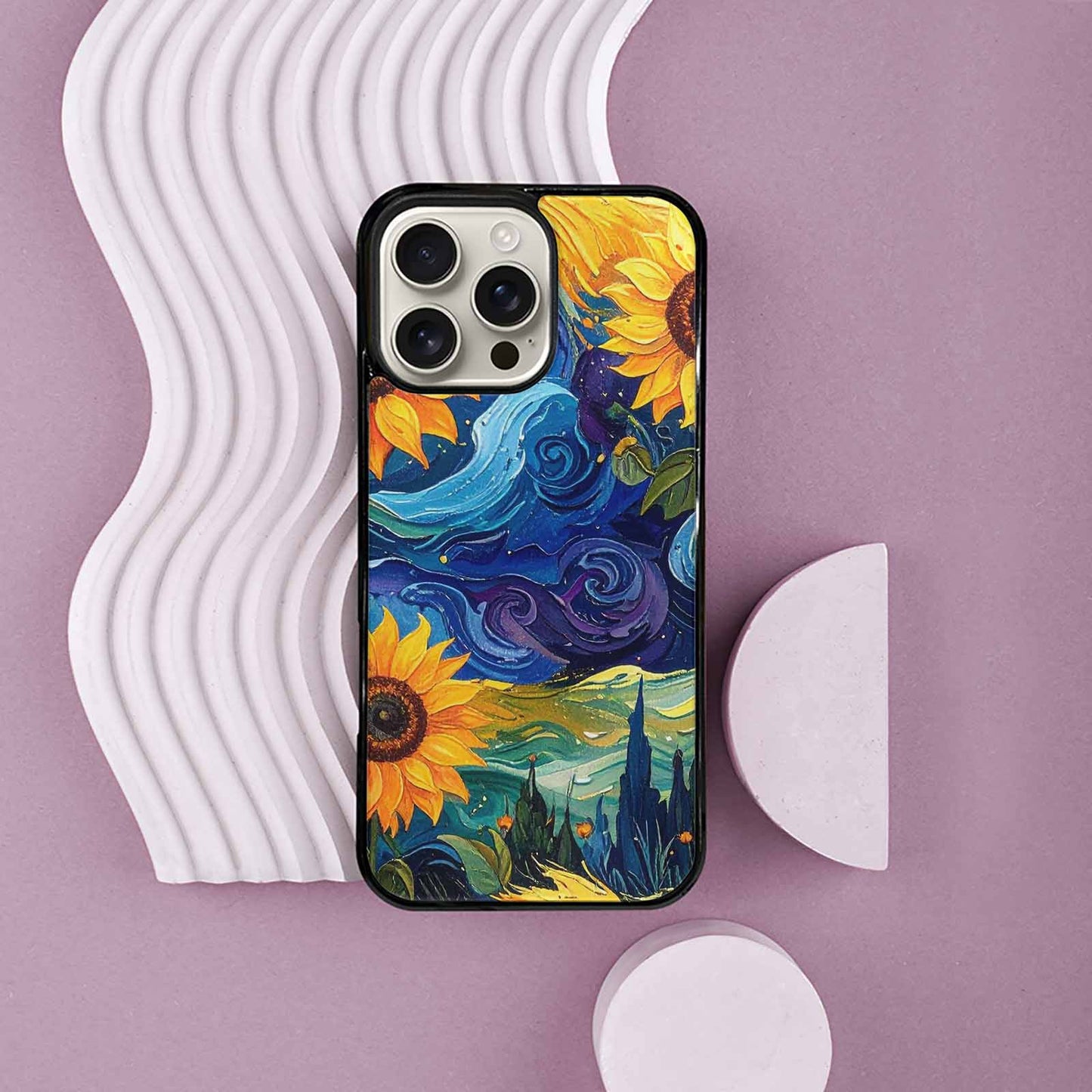 iPhone 16 Pro Max Case — Blend All Versions Together Melting Together, Custom Designed Case Cover