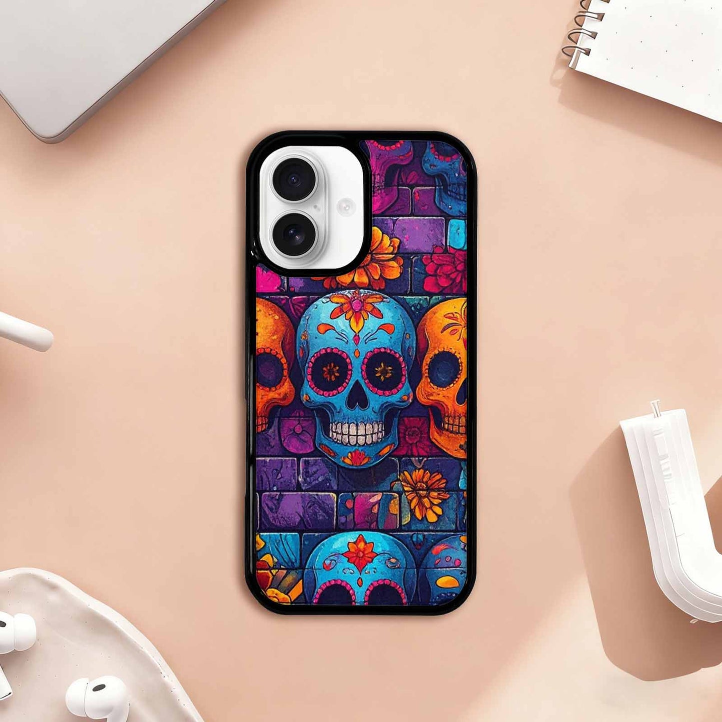 iPhone 17 Case — Skull Dark Art Gothic Print Gothic, Original Design Phone Case