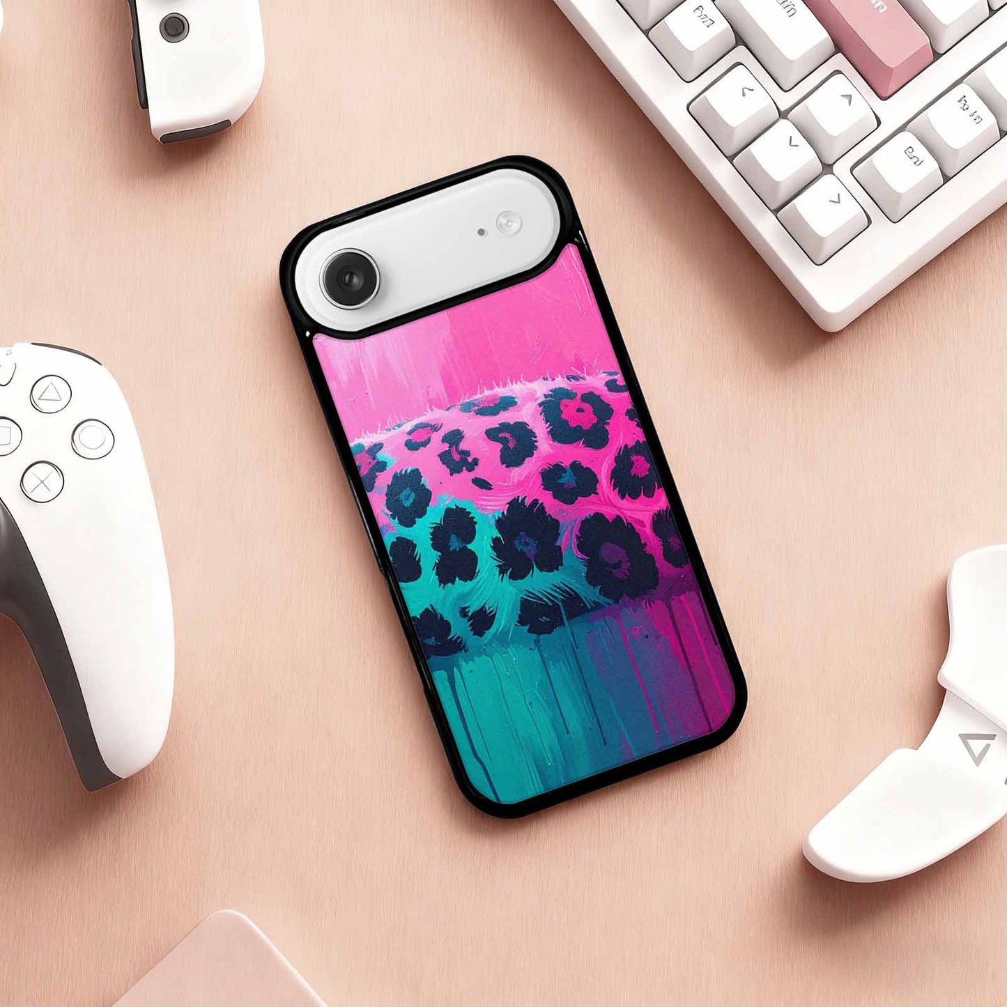 iPhone 17 Air Case — Seamless Tileable Pattern Of Overlapping Animal, Customized Protective Case