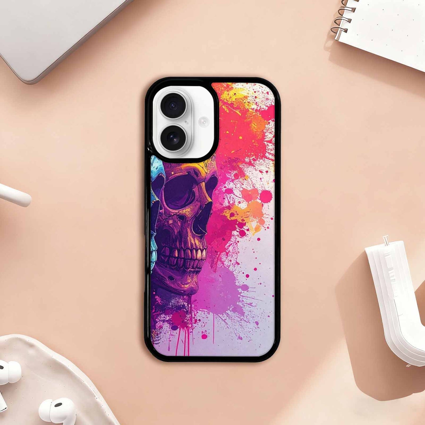 iPhone 17 Case — Skull Dark Art Gothic Print Gothic, Original Design Phone Case