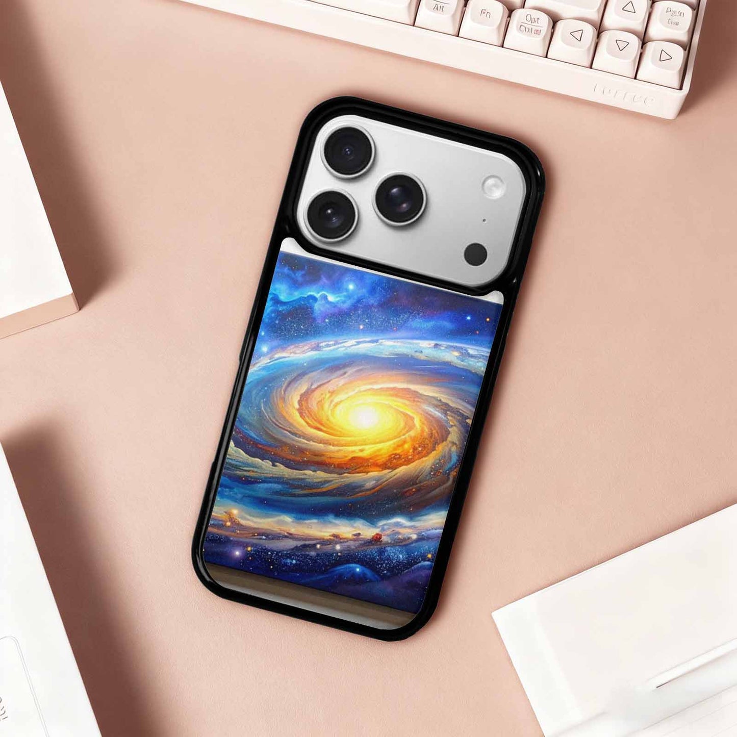 iPhone 17 Pro Case — Galaxy Cosmic Print Galaxy Space, Unique Phone Case Design