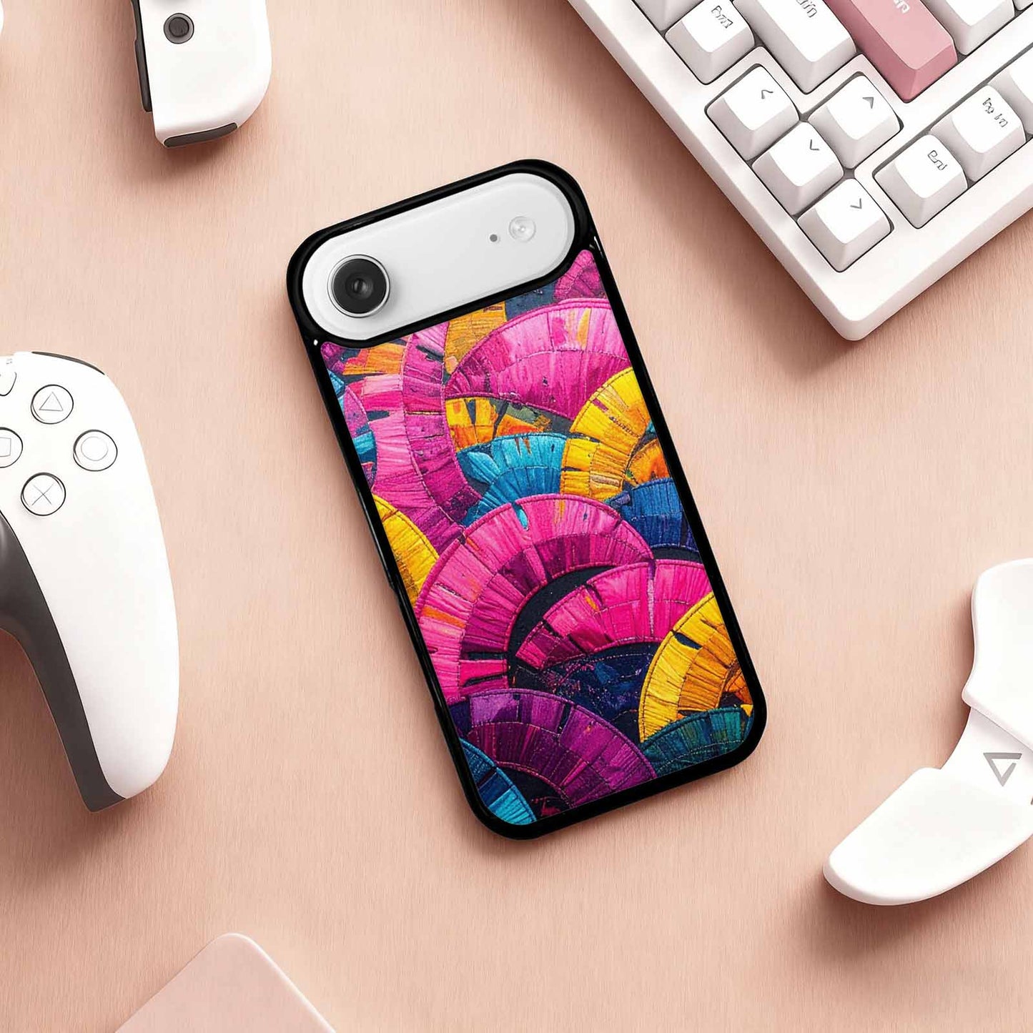 iPhone 17 Air Case — Vivid Camo Pansexual Pride Camo, Customized Protective Case