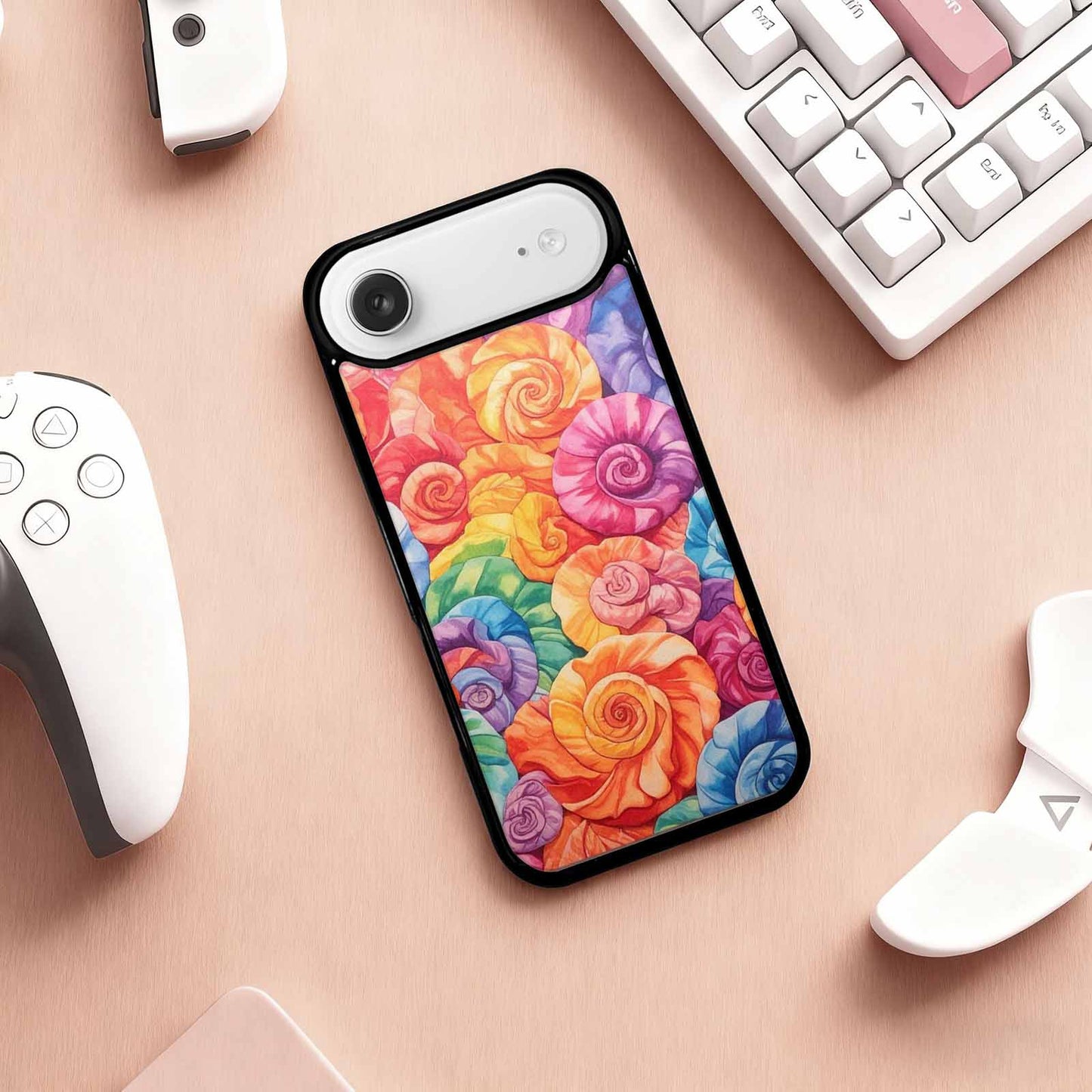 iPhone 17 Air Case — Tie Dye Swirls Tie Dye Tie, Custom Art Phone Cover