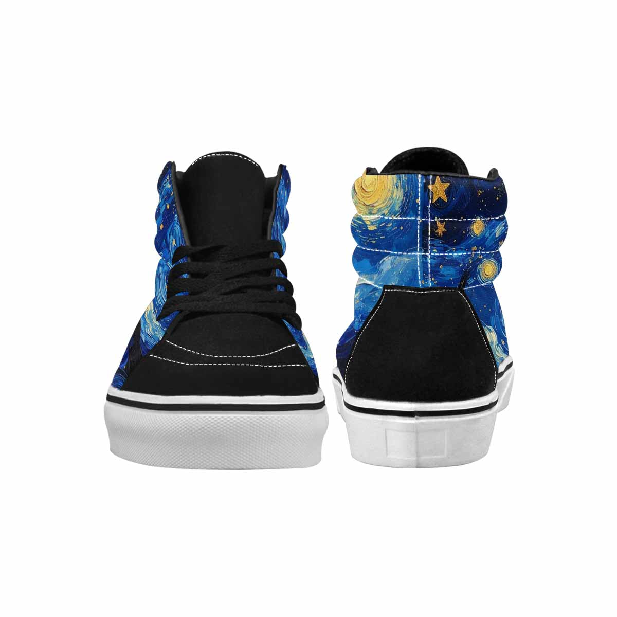 MEN'S Starry Night Galaxy High Top Canvas Vivid Shoes