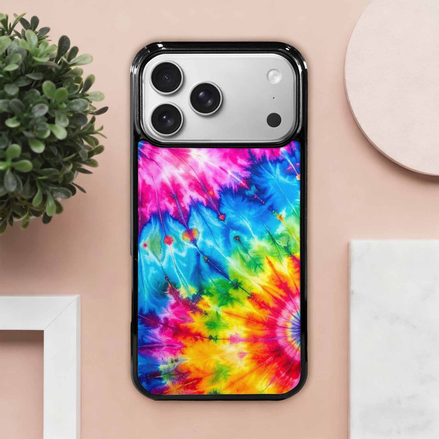 iPhone 17 Pro Max Case — Tie Dye Acid Wash Color Tie, Custom Designed Case Cover