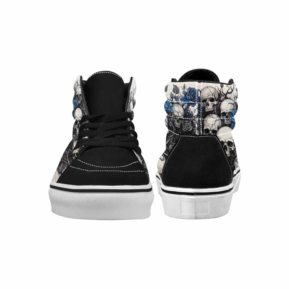 MEN'S Skull Roses High Top Canvas Surreal Shoes