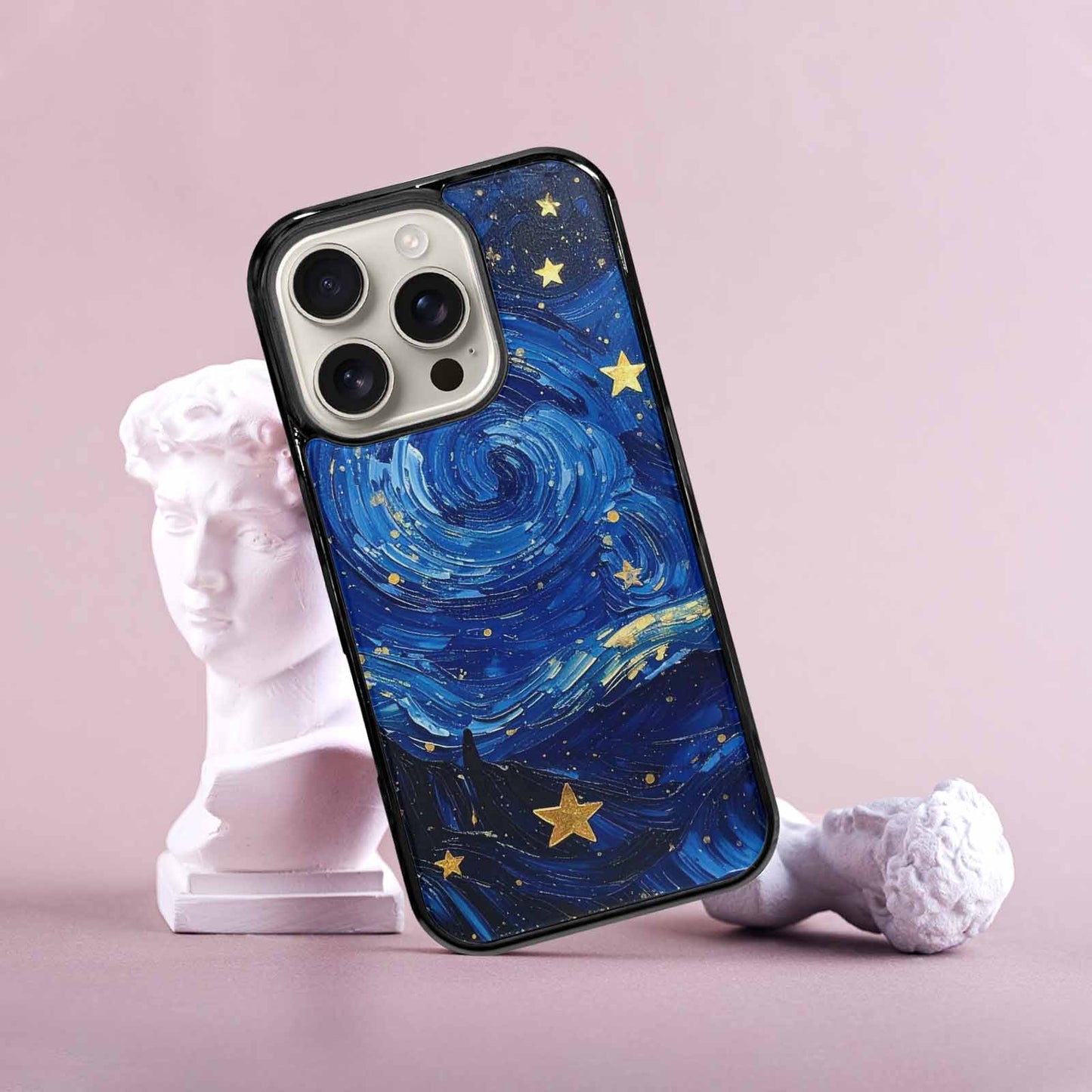iPhone 16 Pro Case — Starry Night Galaxy Custom Personalized Phone, Original Design Phone Case