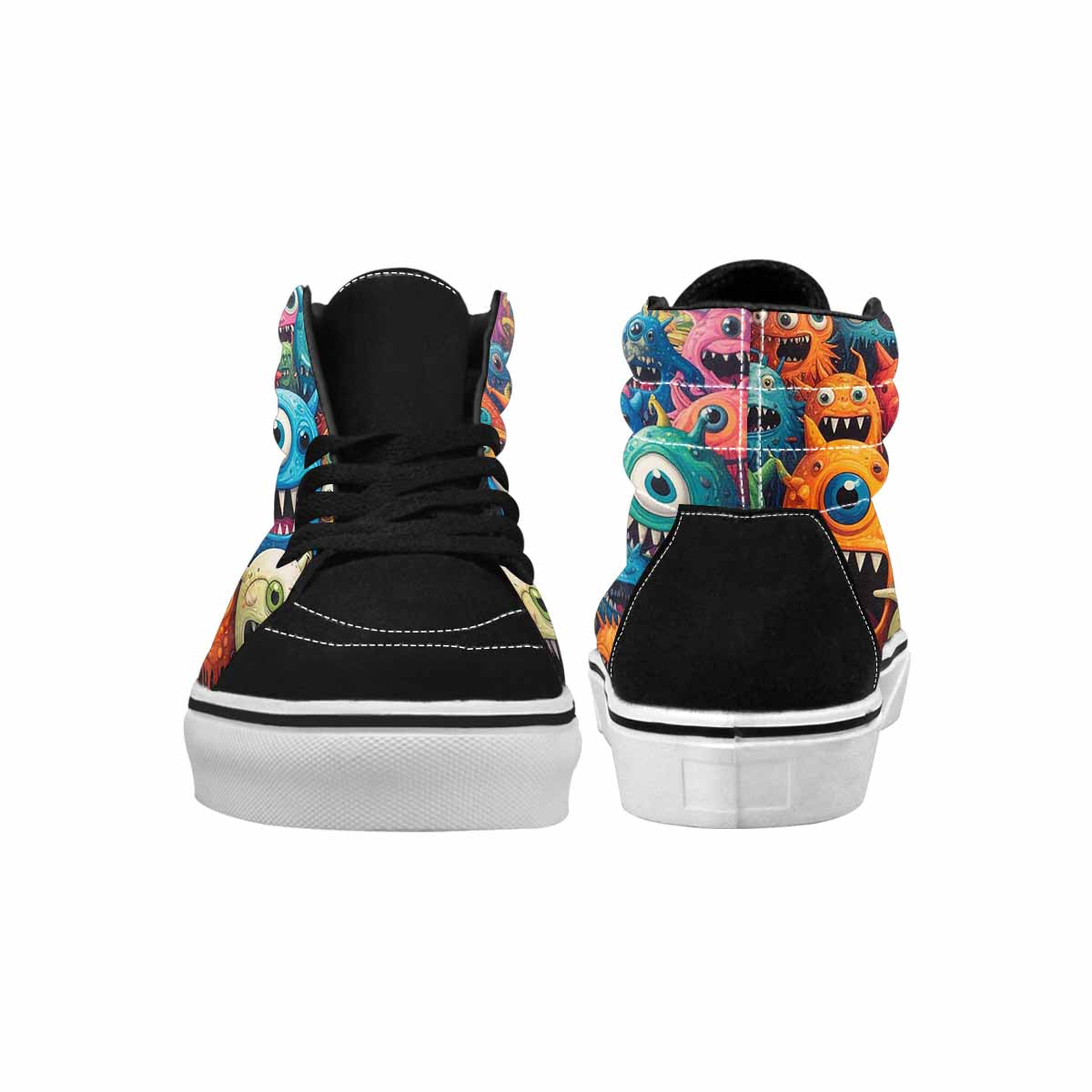 MEN'S Multi High Top Canvas Kaleidoscope Sneakers