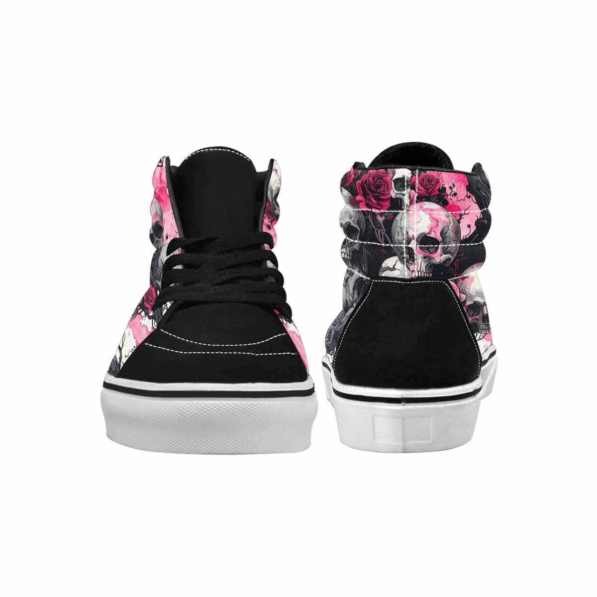 MEN'S Skull Roses High Top Canvas Dreamcore Custom Shoes