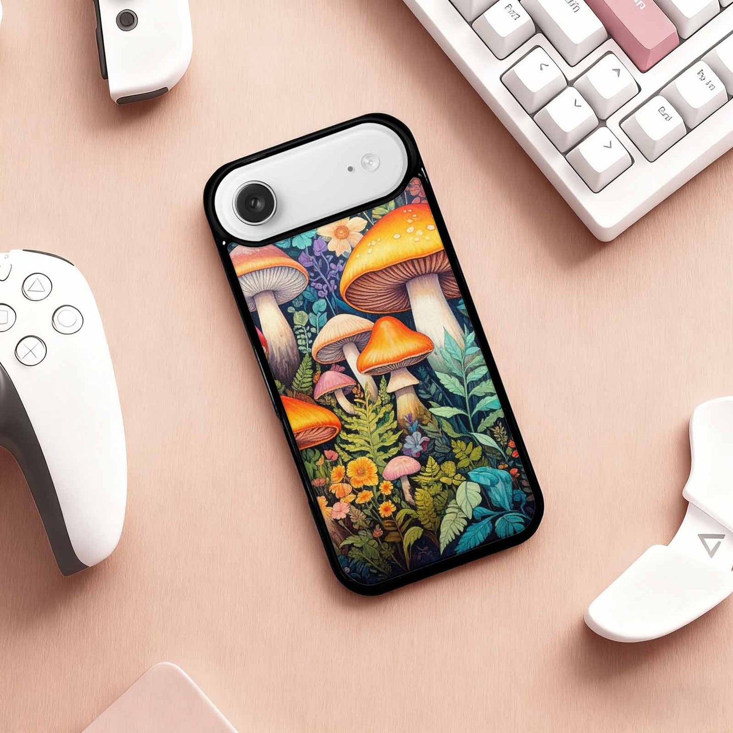 iPhone 17 Air Case — Mushrooms Botanicalmushrooms P Eb7 Floral, Custom Designed Case Cover