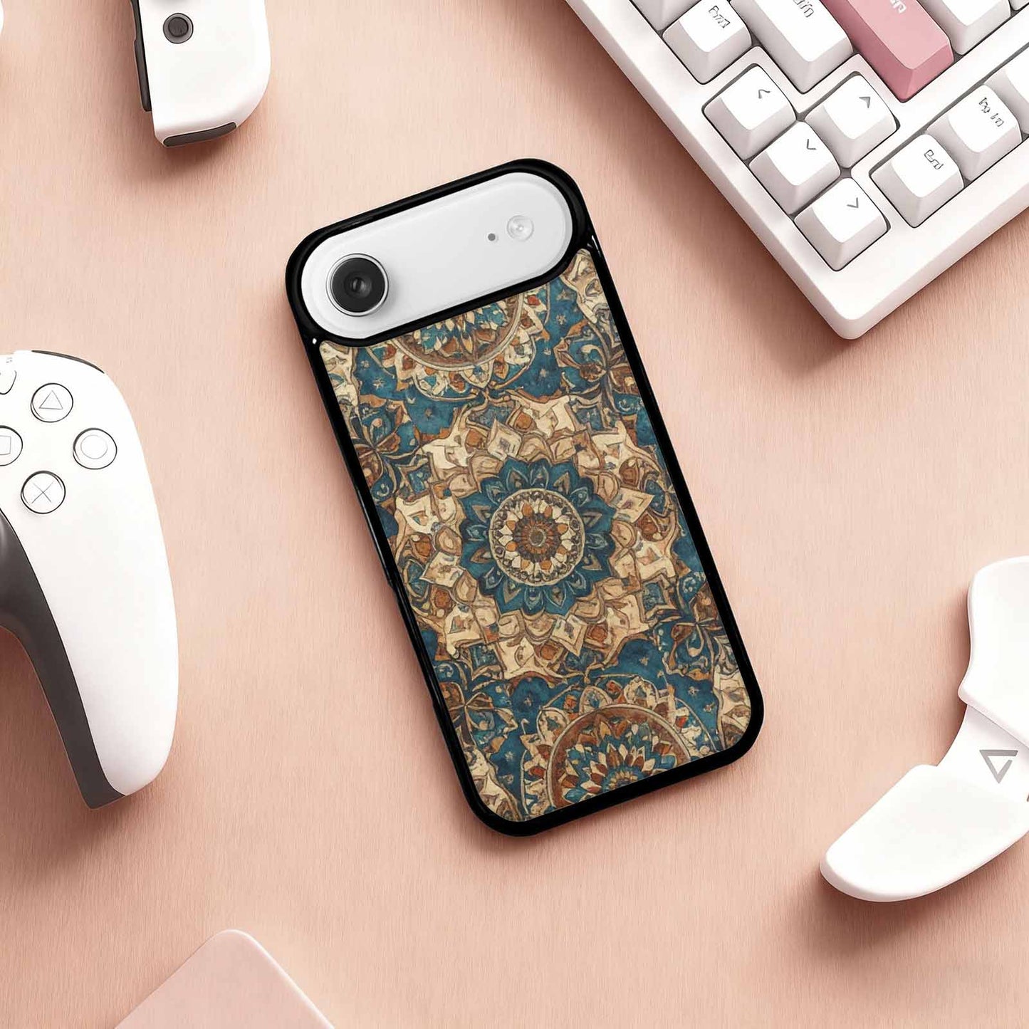 iPhone 17 Air Case — Small Mandala Pattern Randomly Varying Floral, Custom Phone Case