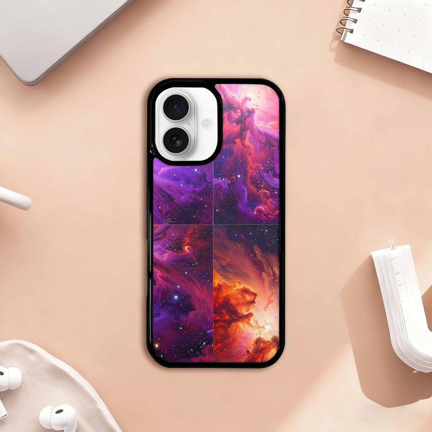 iPhone 17 Case — Galaxy Nebula Galaxy Nebula Burs Galaxy, Customized Protective Case