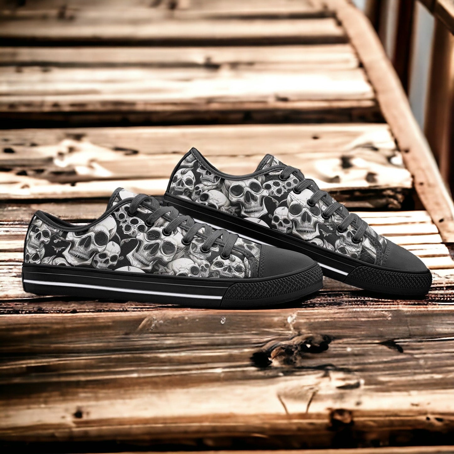 Peacock White Gold Wearable Bold Art - Freaky Shoes | Custom Art Sneakers