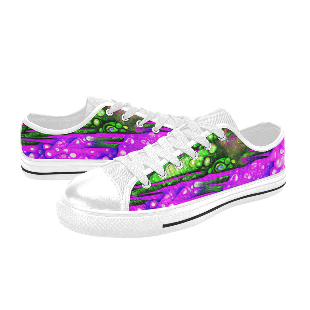 MEN'S Cc Acid Drip 6 Canvas Vibrant Chaos Custom Shoes