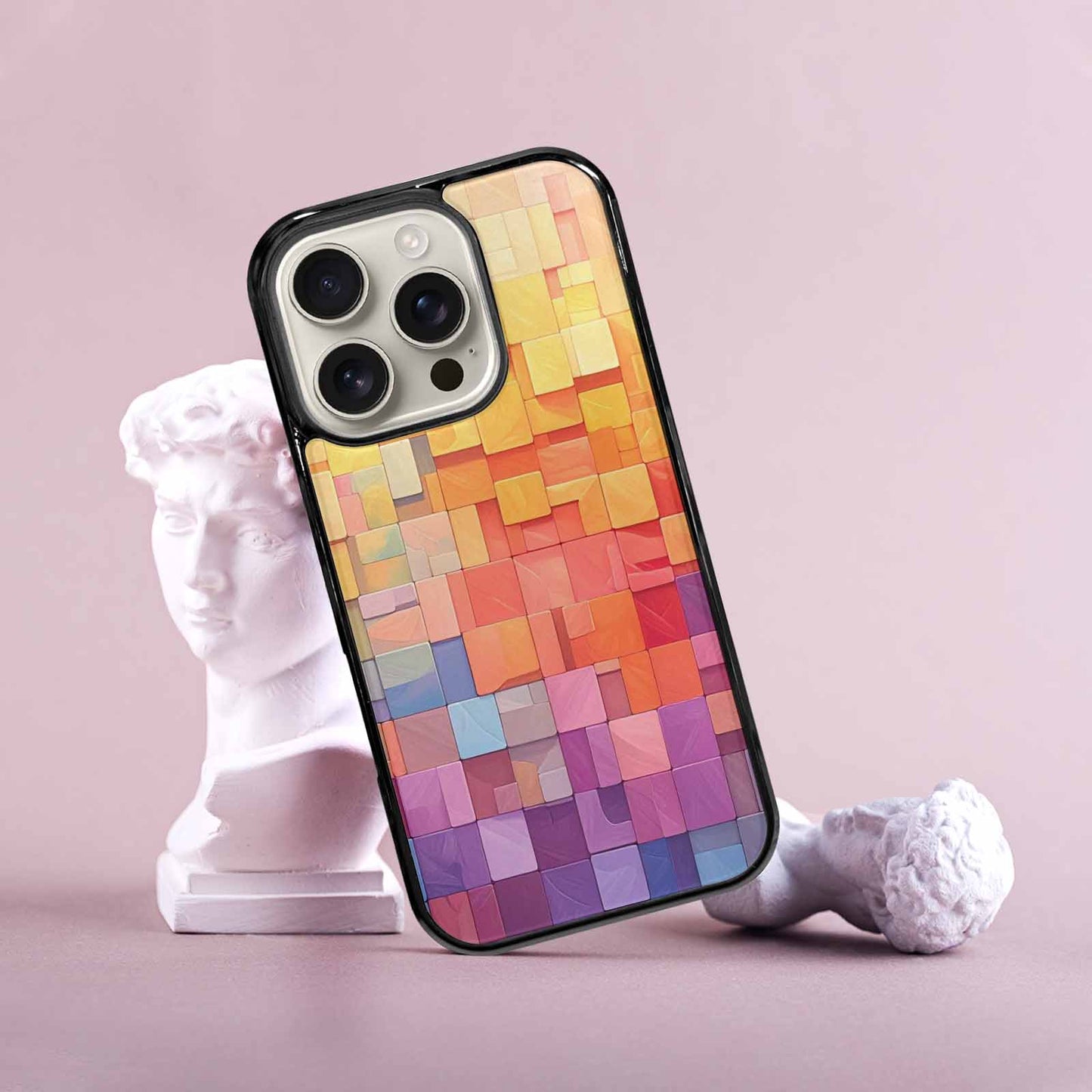 iPhone 16 Pro Case — Color Gradient Fade Pattern Hundreds Of, Customized Protective Case