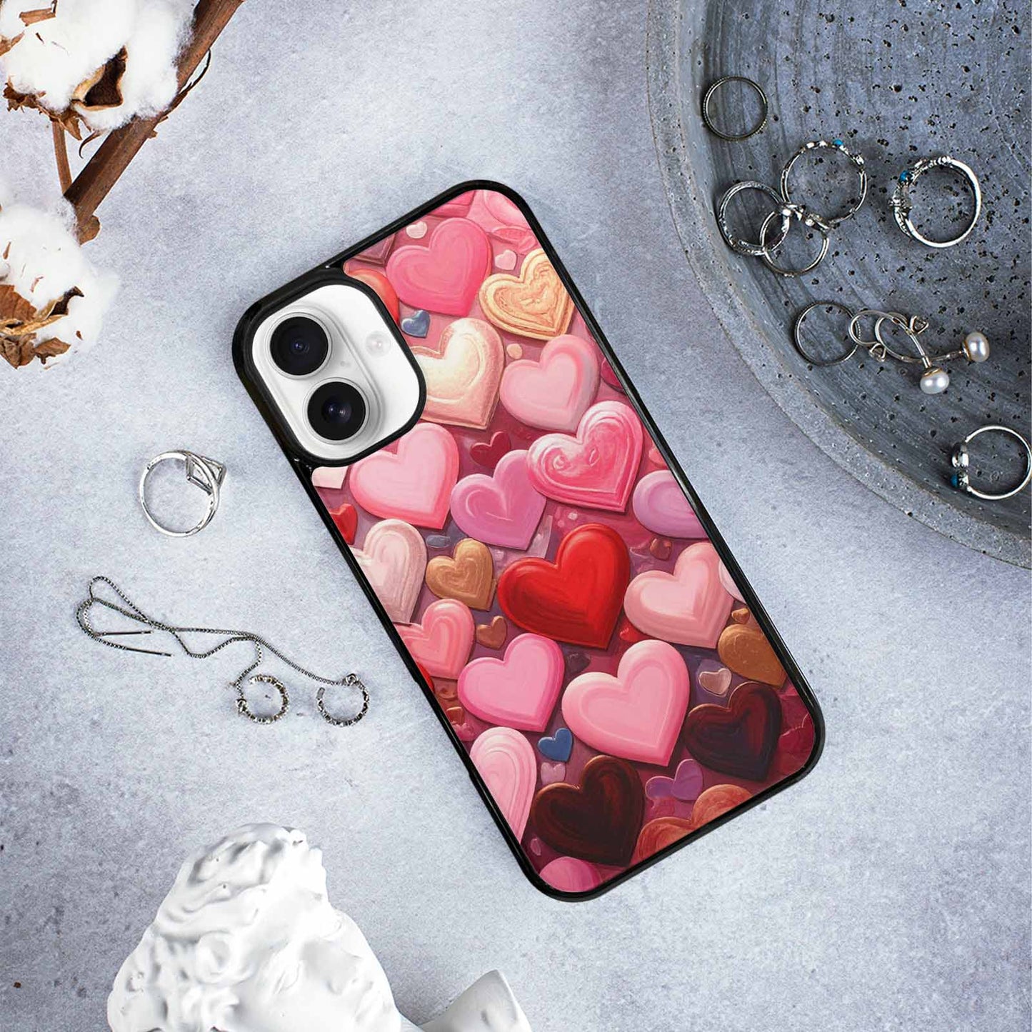 iPhone 16 Plus Case — No Words Or Writings On The, Custom Made Phone Cover