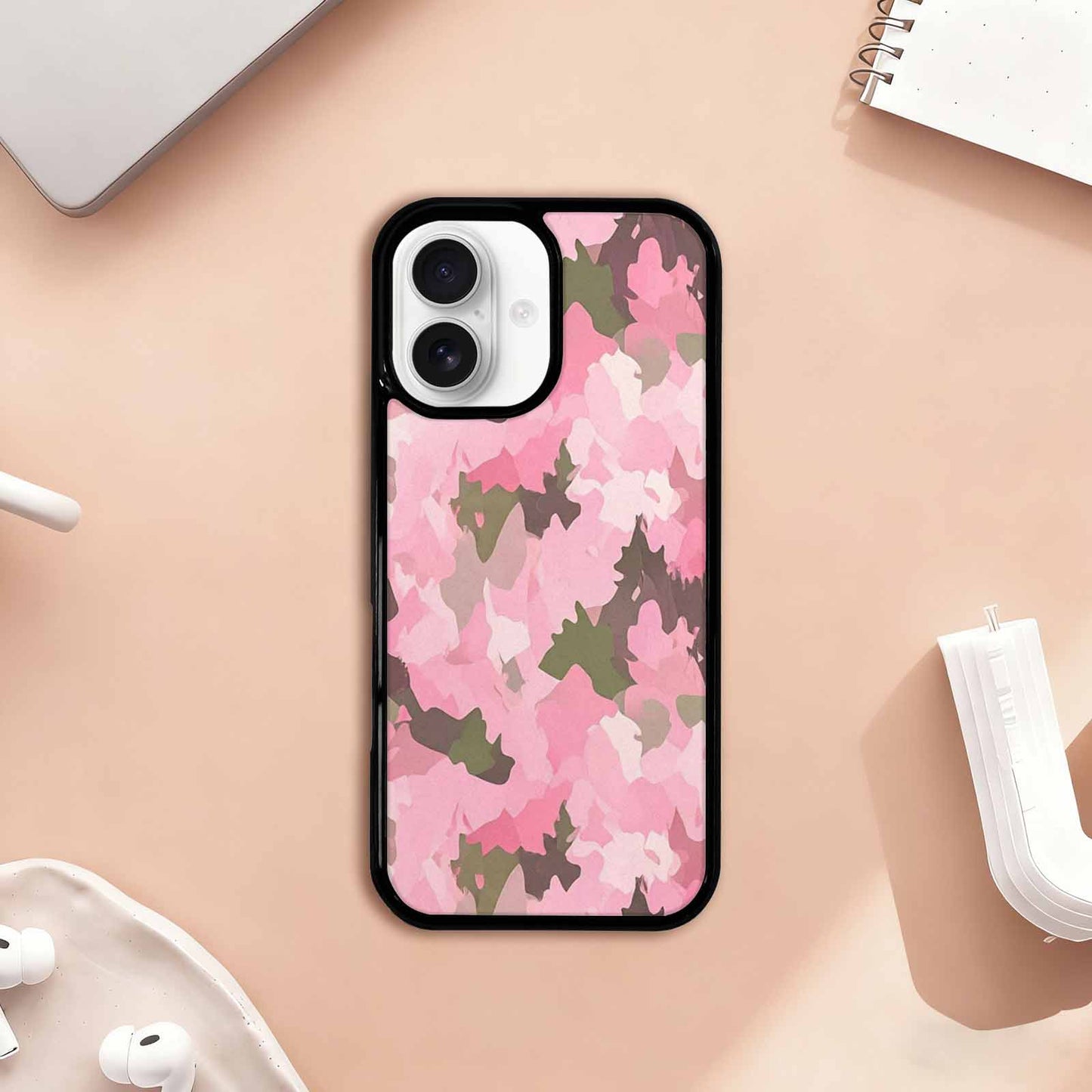 iPhone 17 Case — Small Military Camouflage Blotch Camo, Custom Art Phone Cover