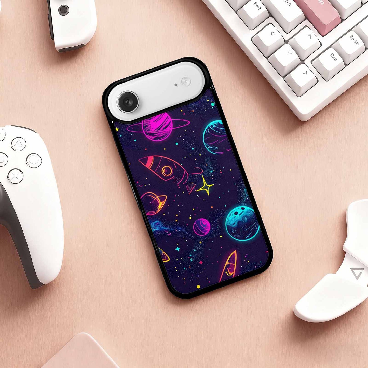 iPhone 17 Air Case — Space Galaxy Astronaut Galaxy Space, Customized Protective Case