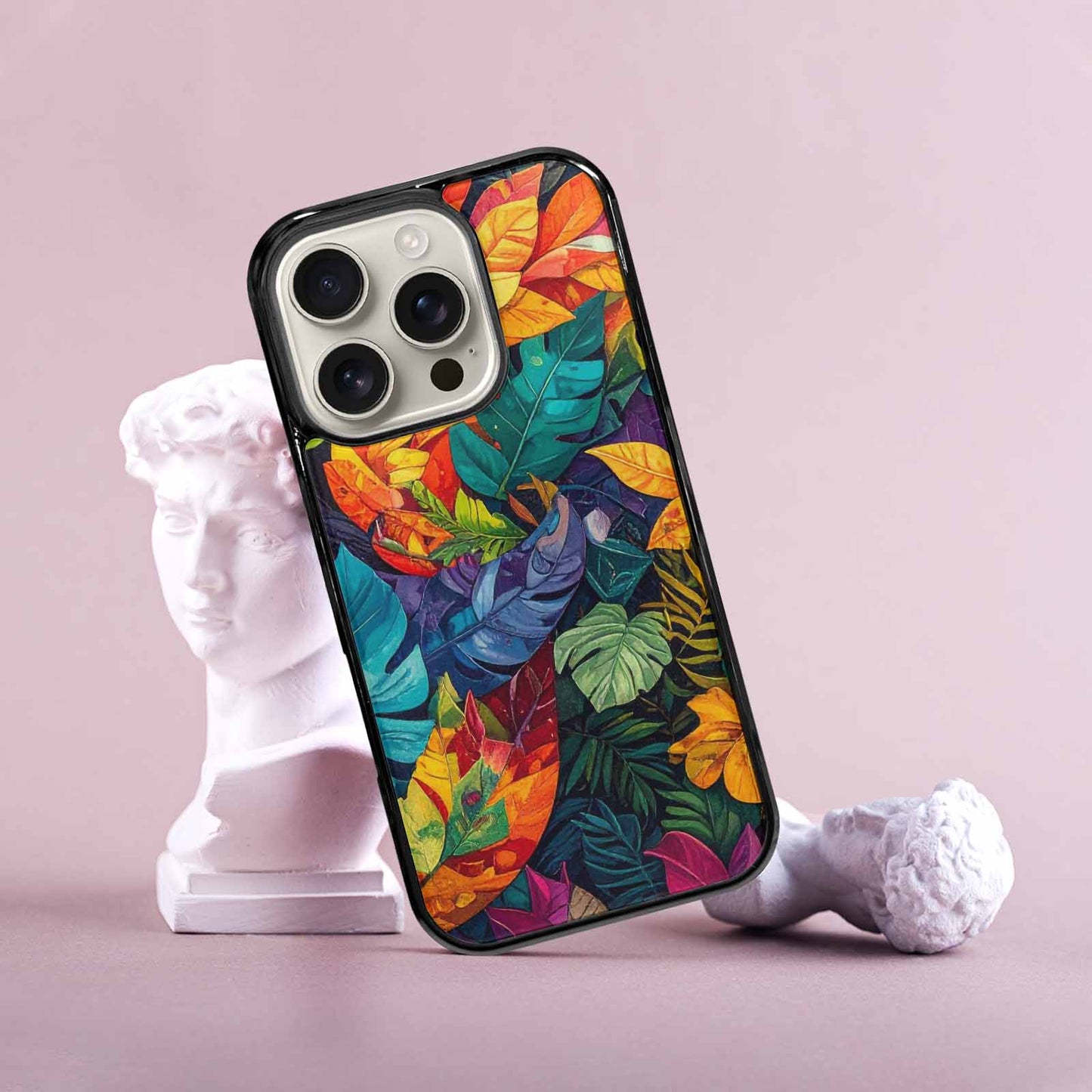iPhone 16 Pro Case — Toucan Jungle Toucan Jungle Pattern Hundreds, Custom Made Phone Cover