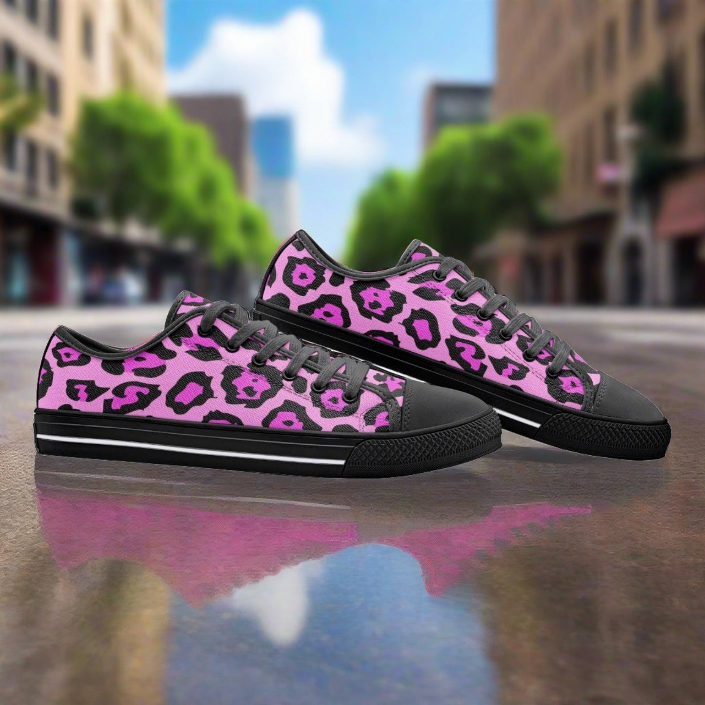 Celtic Vivid Multicolor Unique Bold Art - Freaky Shoes | Custom Art Sneakers