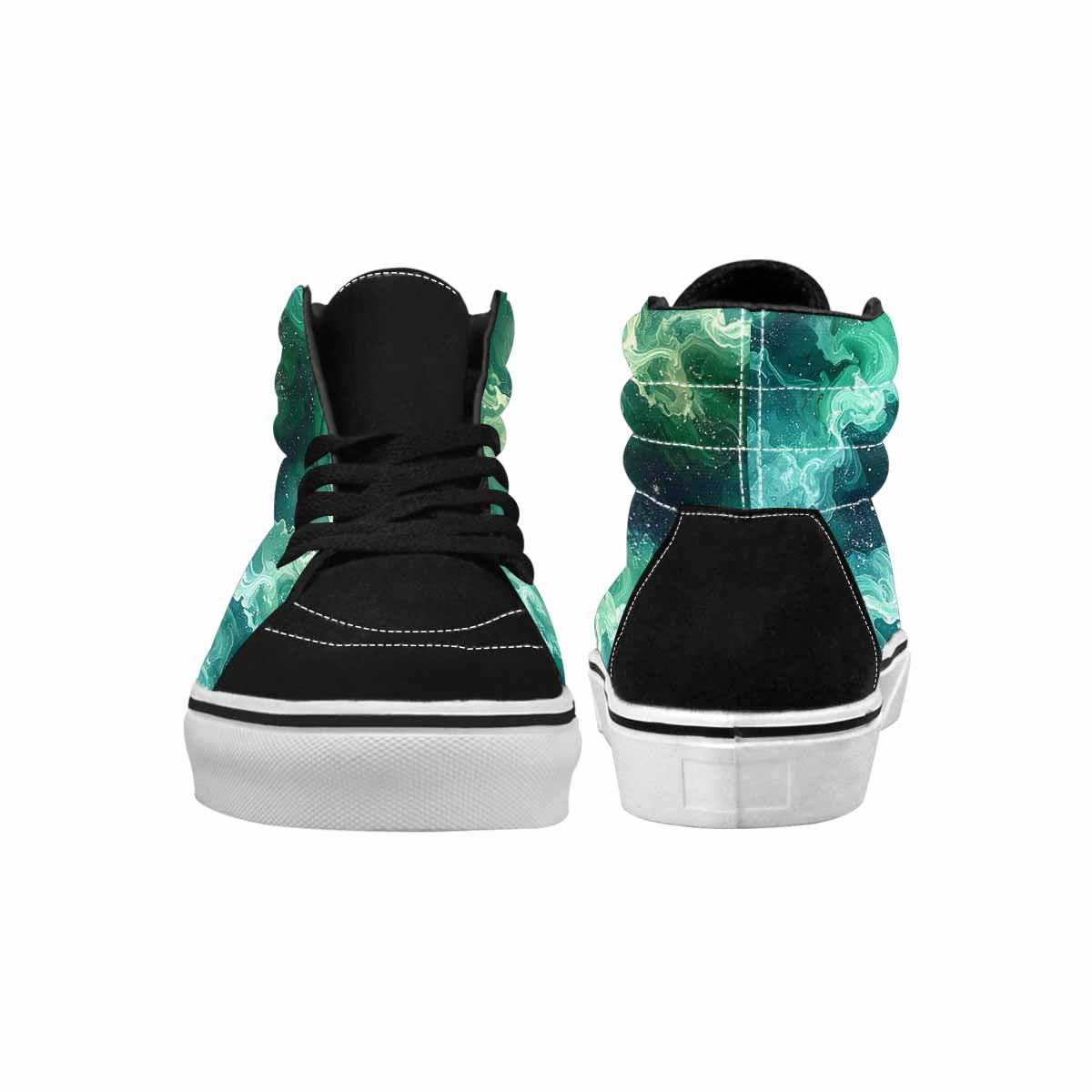 WOMEN'S Galaxy Art - High Top Canvas Wallpaper Art Shoes