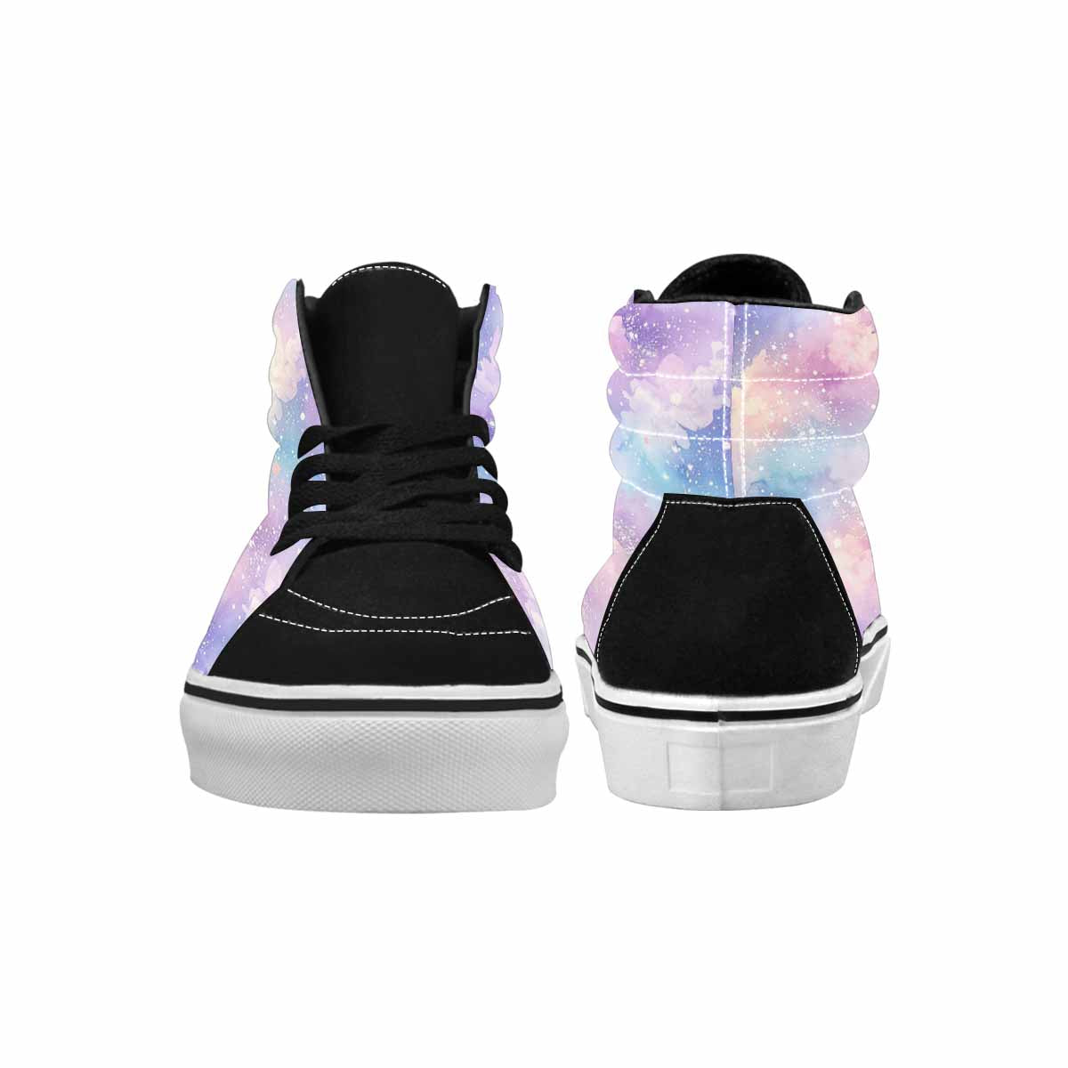 WOMEN'S Galaxy Art - High Top Canvas Vivid Sneakers