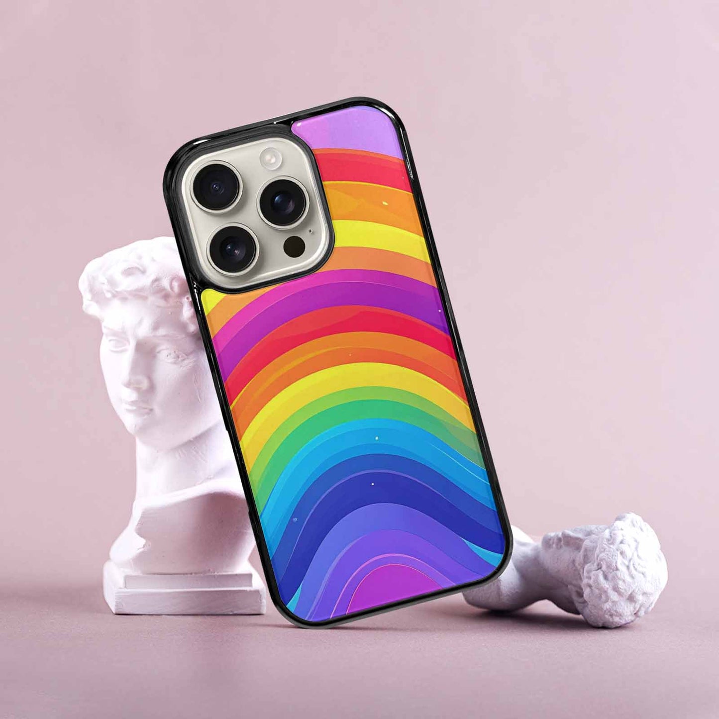 iPhone 16 Pro Case — Rainbow Pride, Original Design Phone Case