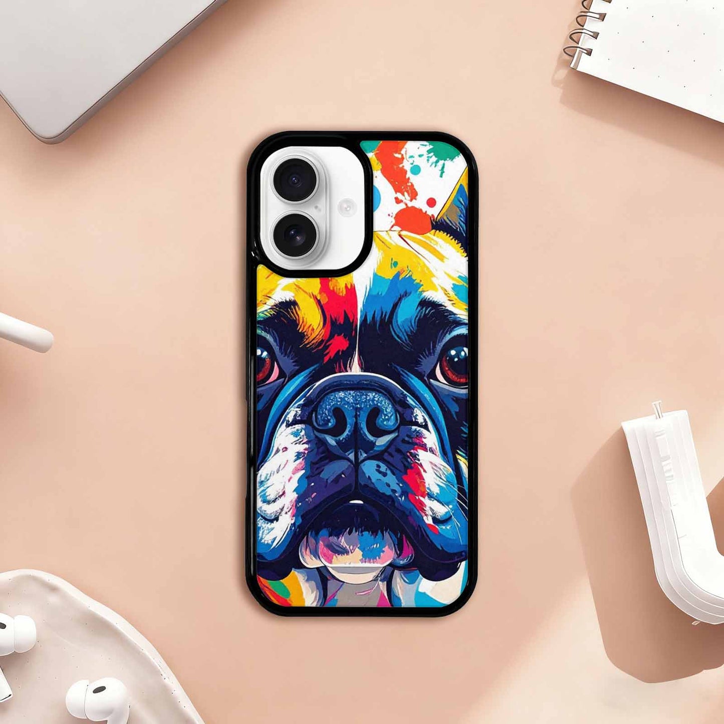 iPhone 17 Case — French Bulldog Pop Art Original Art, Unique Phone Case Design