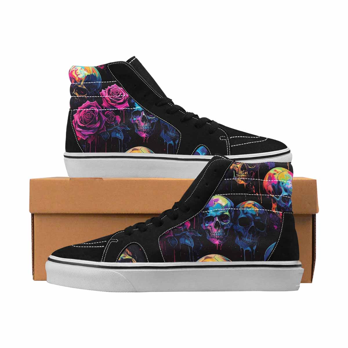 MEN'S Glow Smiley Pattern Airbru 3 Ferion