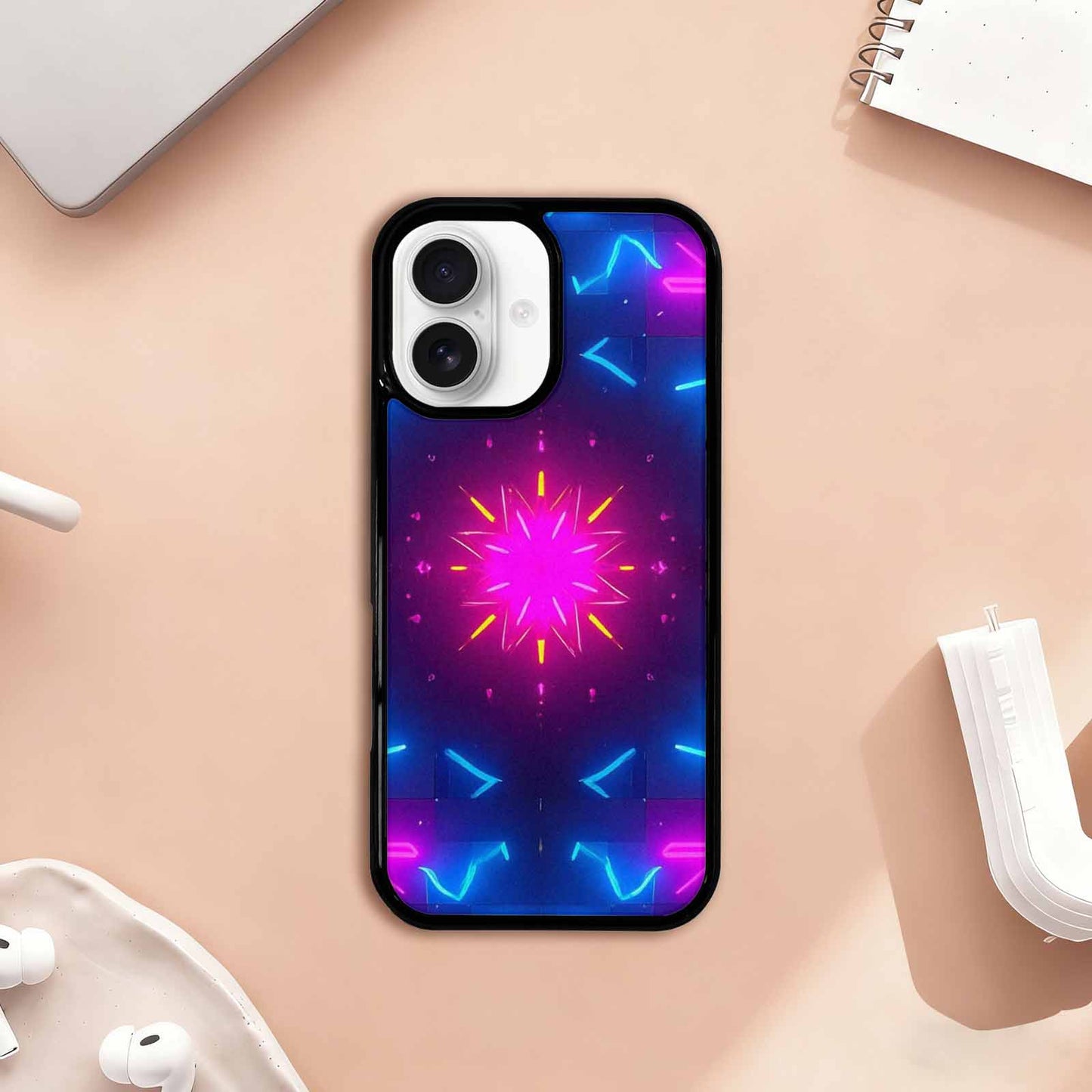 iPhone 17 Case — Retro Motif Retro Motifs Retro Vintage, Custom Print Case Cover