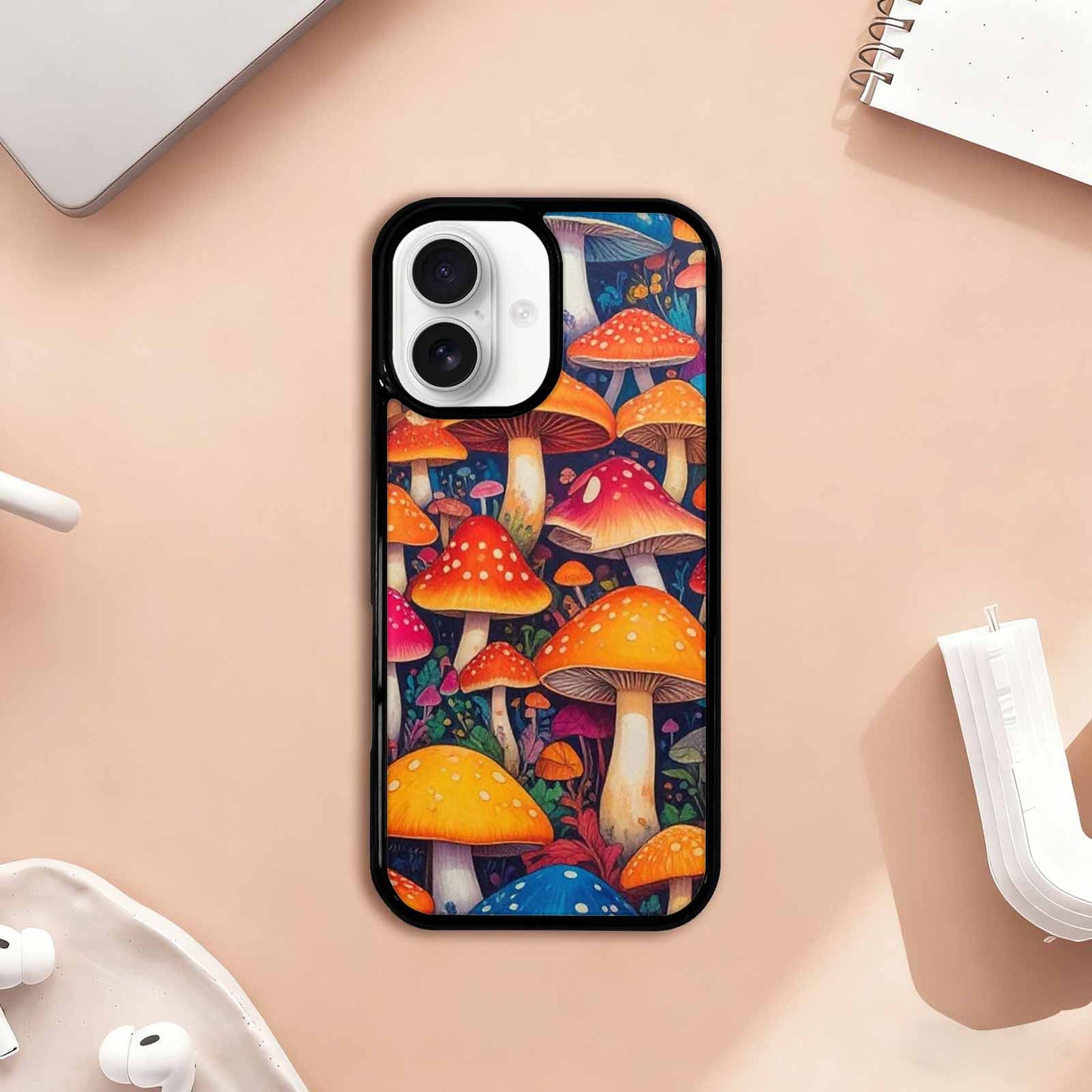 iPhone 17 Case — Mushrooms (general) Mushrooms Pa Ont Original, Custom Art Phone Cover