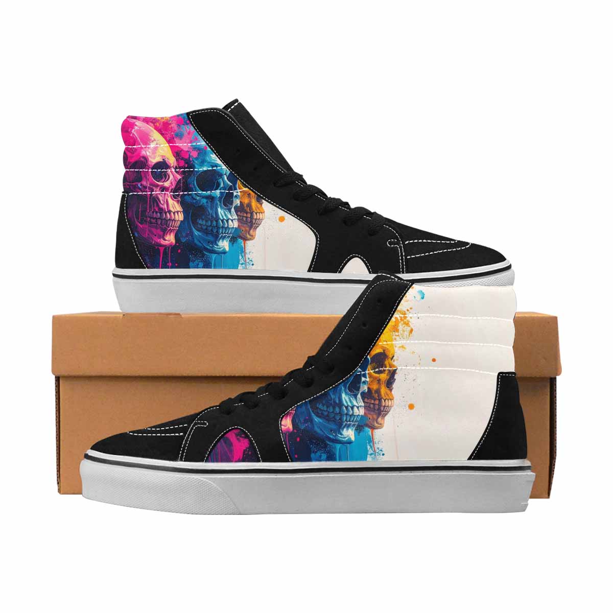 MEN'S Skull Dark Art Gothic Print 553 Ferion
