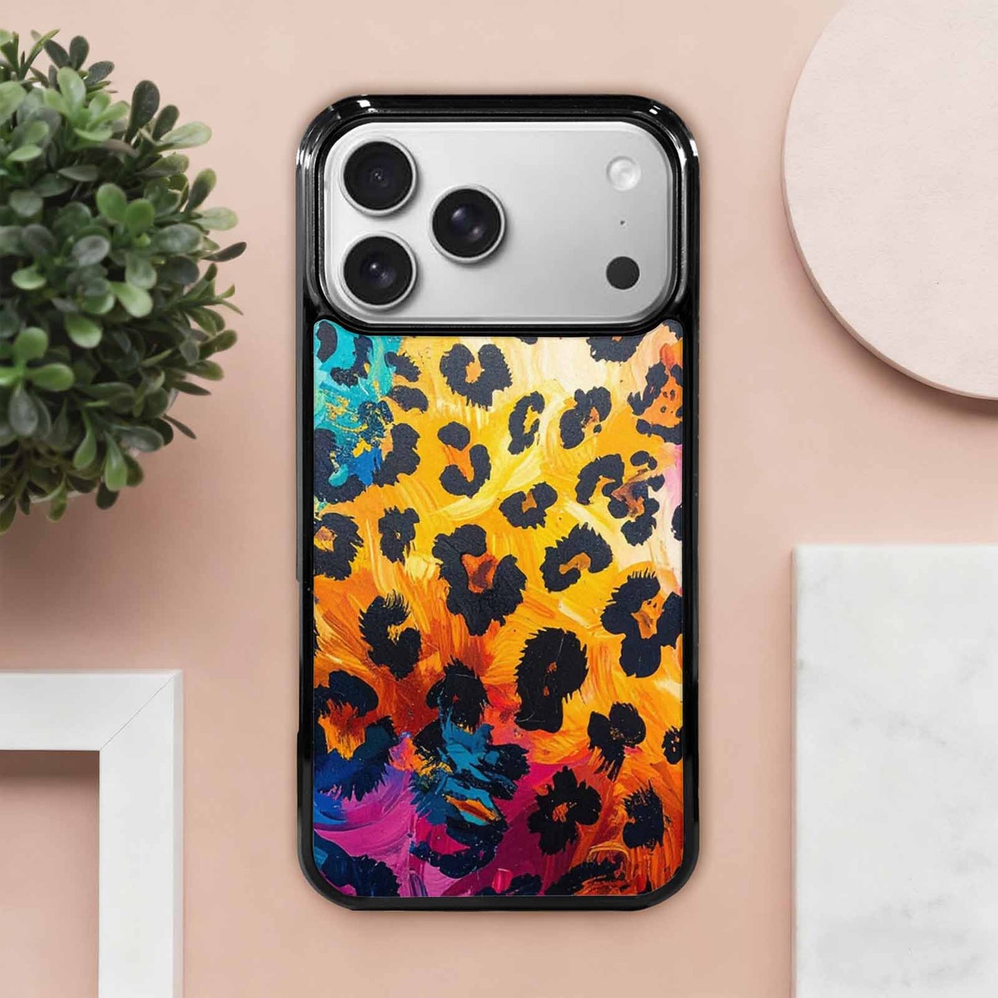 iPhone 17 Pro Max Case — Full Color Vibrant Animal Print, Unique Phone Case Design