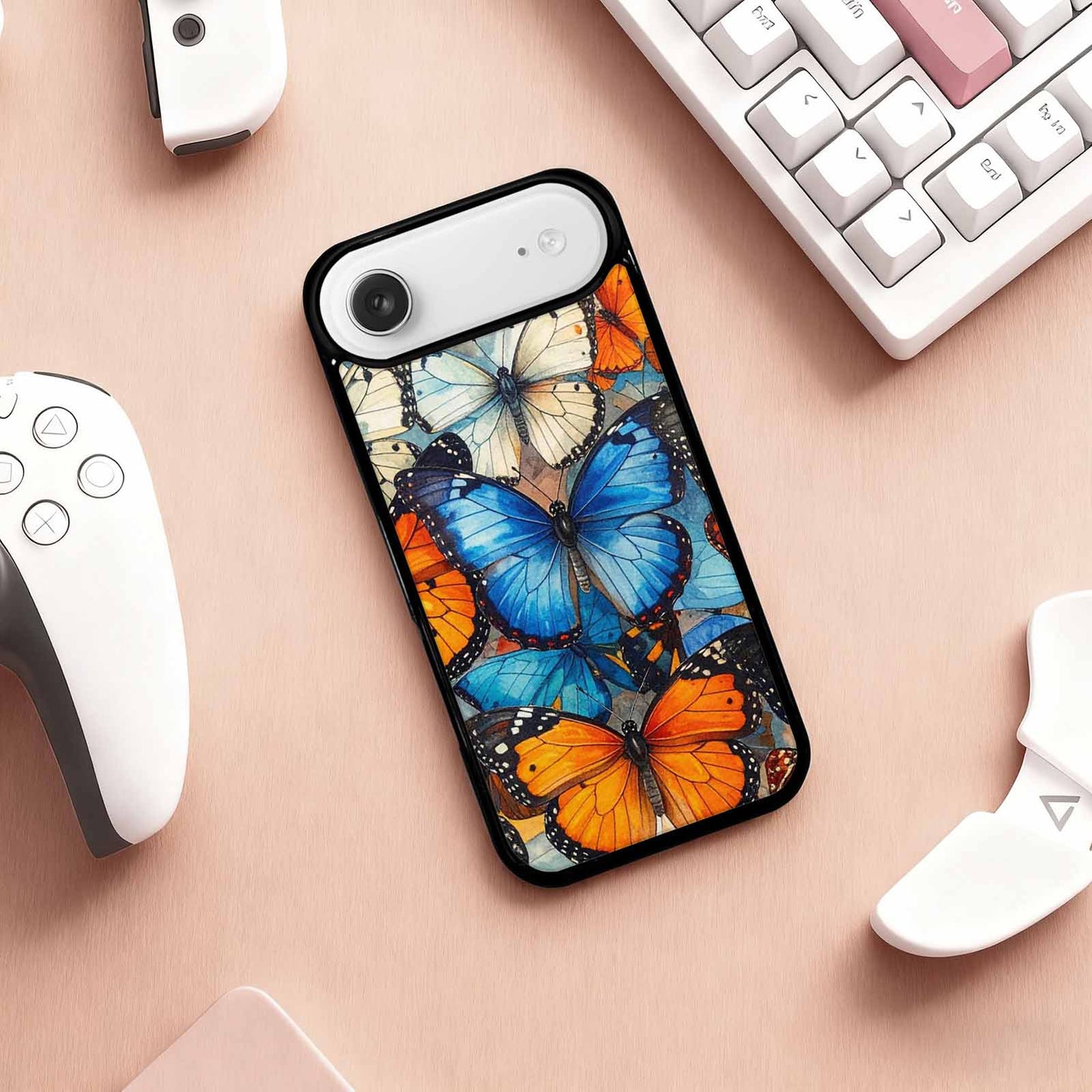 iPhone 17 Air Case — Small Butterfly Wing Pattern Randomly Original, Custom Printed Phone Case