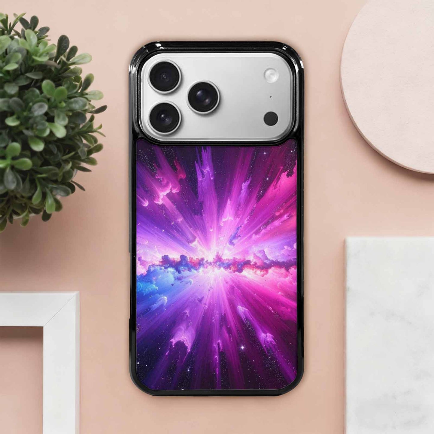 iPhone 17 Pro Max Case — Galaxy Nebula Galaxy Nebula Galaxy Space, Custom Made Phone Cover