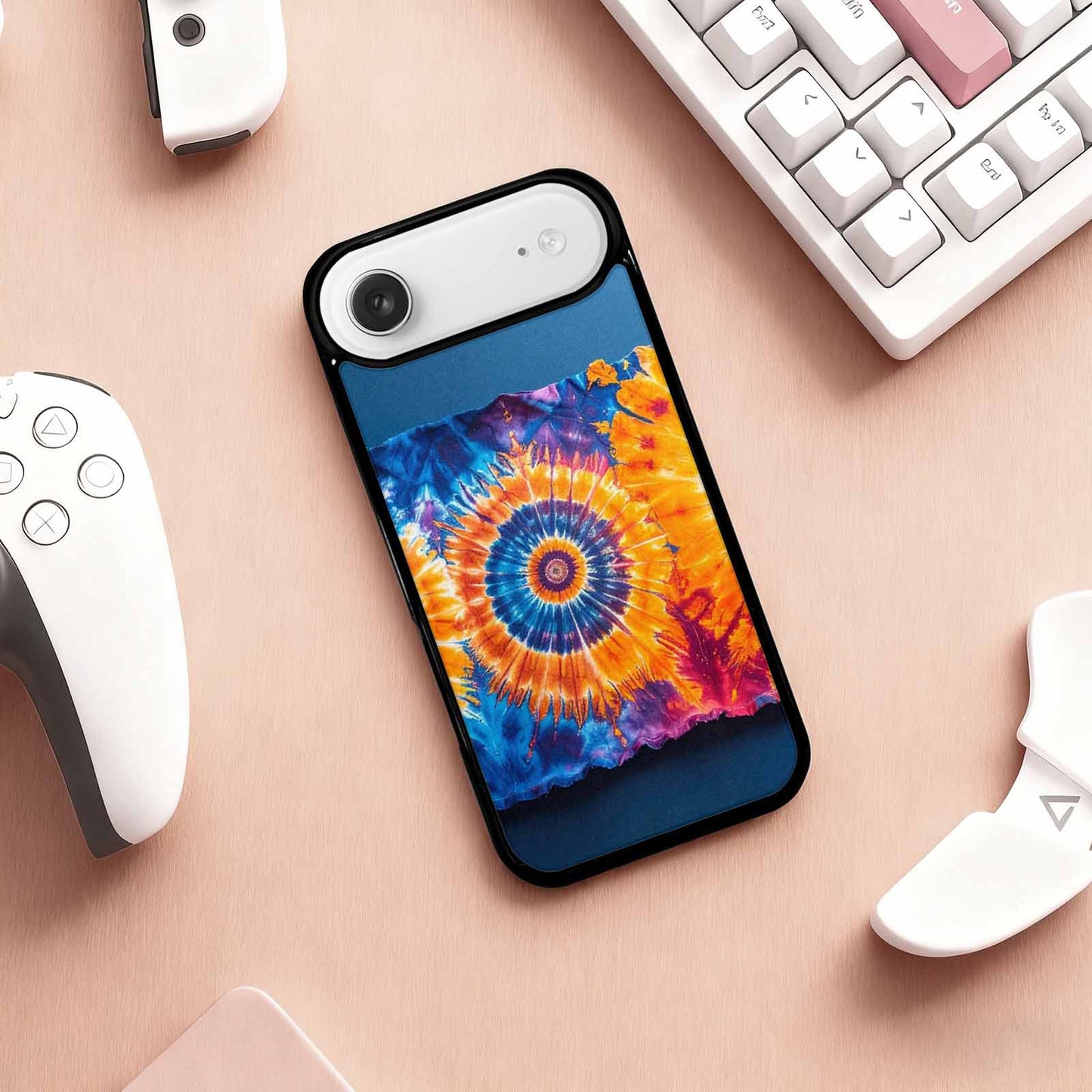 iPhone 17 Air Case — Tie Dye Mixed Style Custom Tie, Custom Art Phone Cover