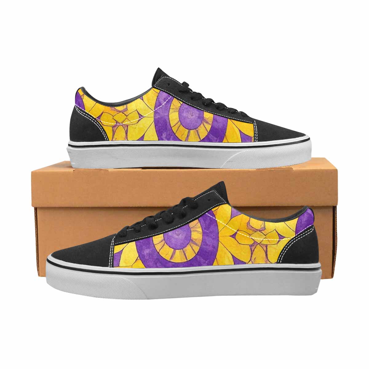WOMEN'S Intersex Flag Color Canvas Lace-Up Y2K Sneakers