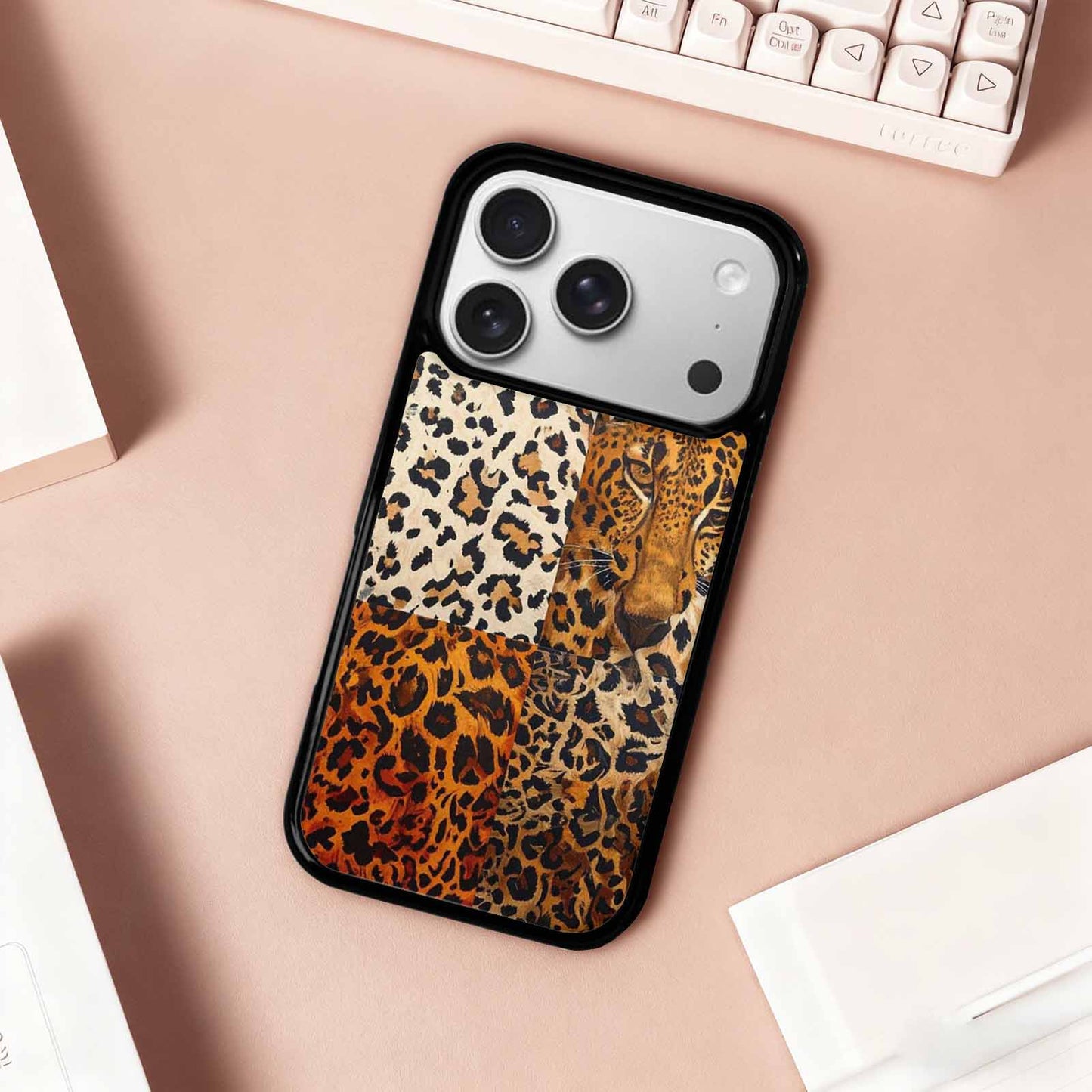iPhone 17 Pro Case — Small Animal Print Pattern Randomly Animal, Custom Designed Case Cover