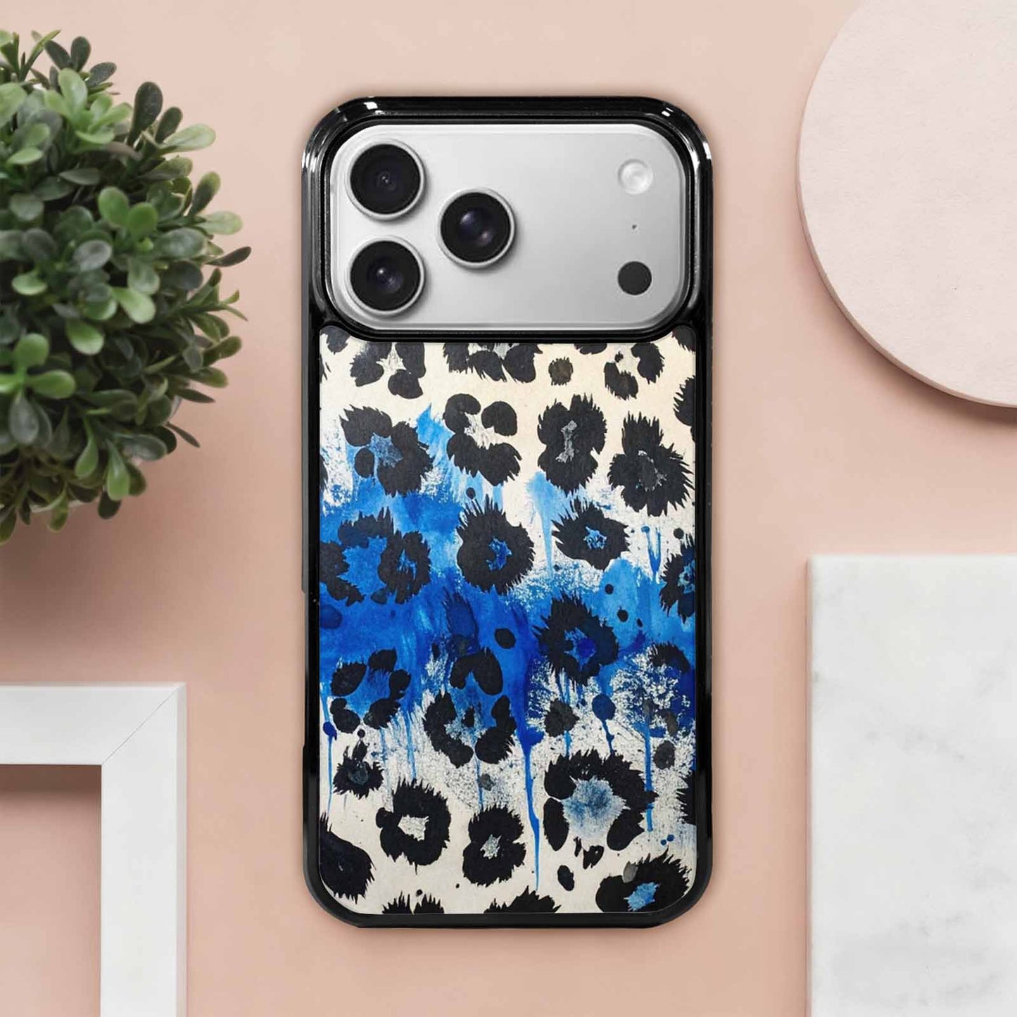 iPhone 17 Pro Max Case — Animal Print Black & Animal Print, Custom Phone Case