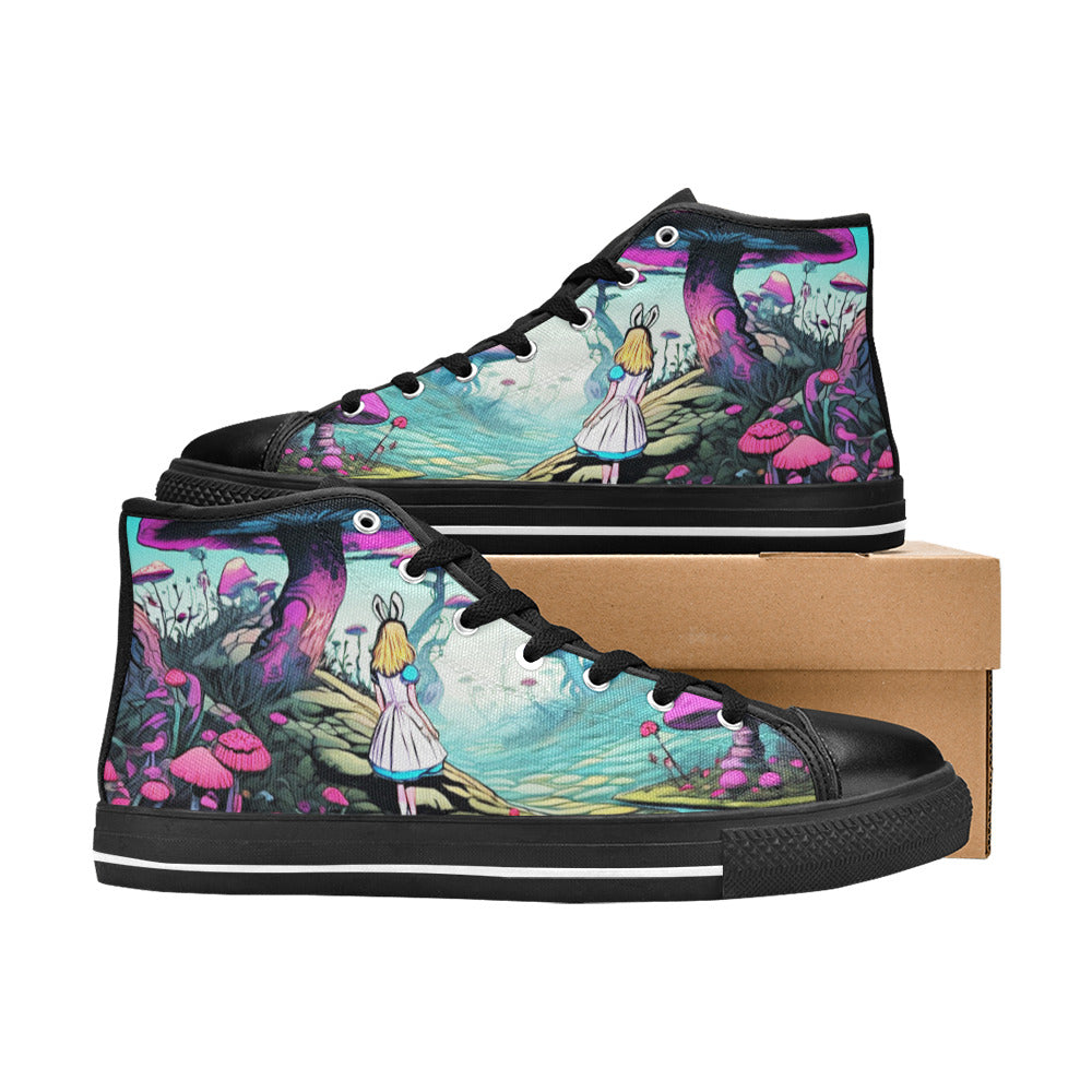 MEN'S Fantasy Art 2 Men’S High Top Canvas Vivid Shoes