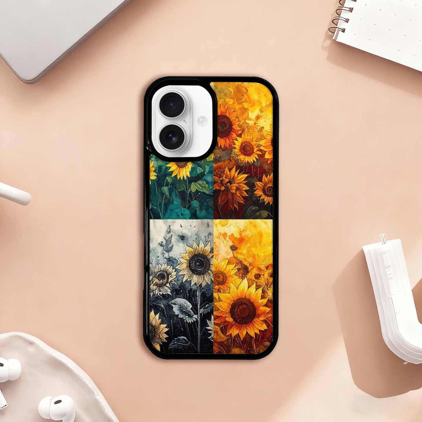 iPhone 17 Case — Blend Melt Them Together Floral, Custom Printed Phone Case